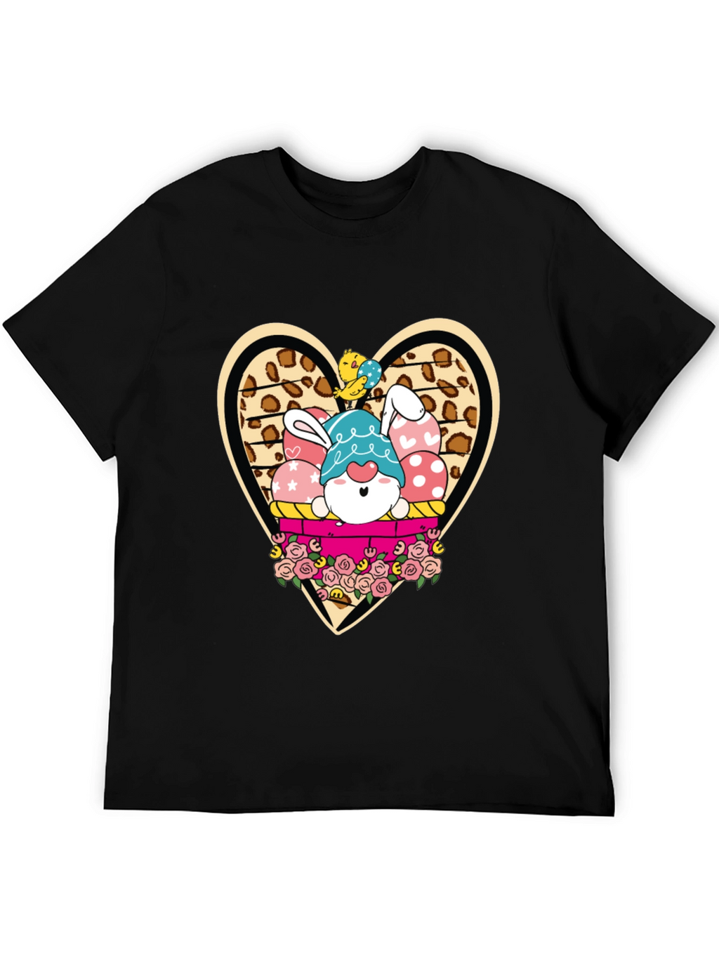 Easter Bunny Gnome T-Shirt - Cute Holiday Apparel