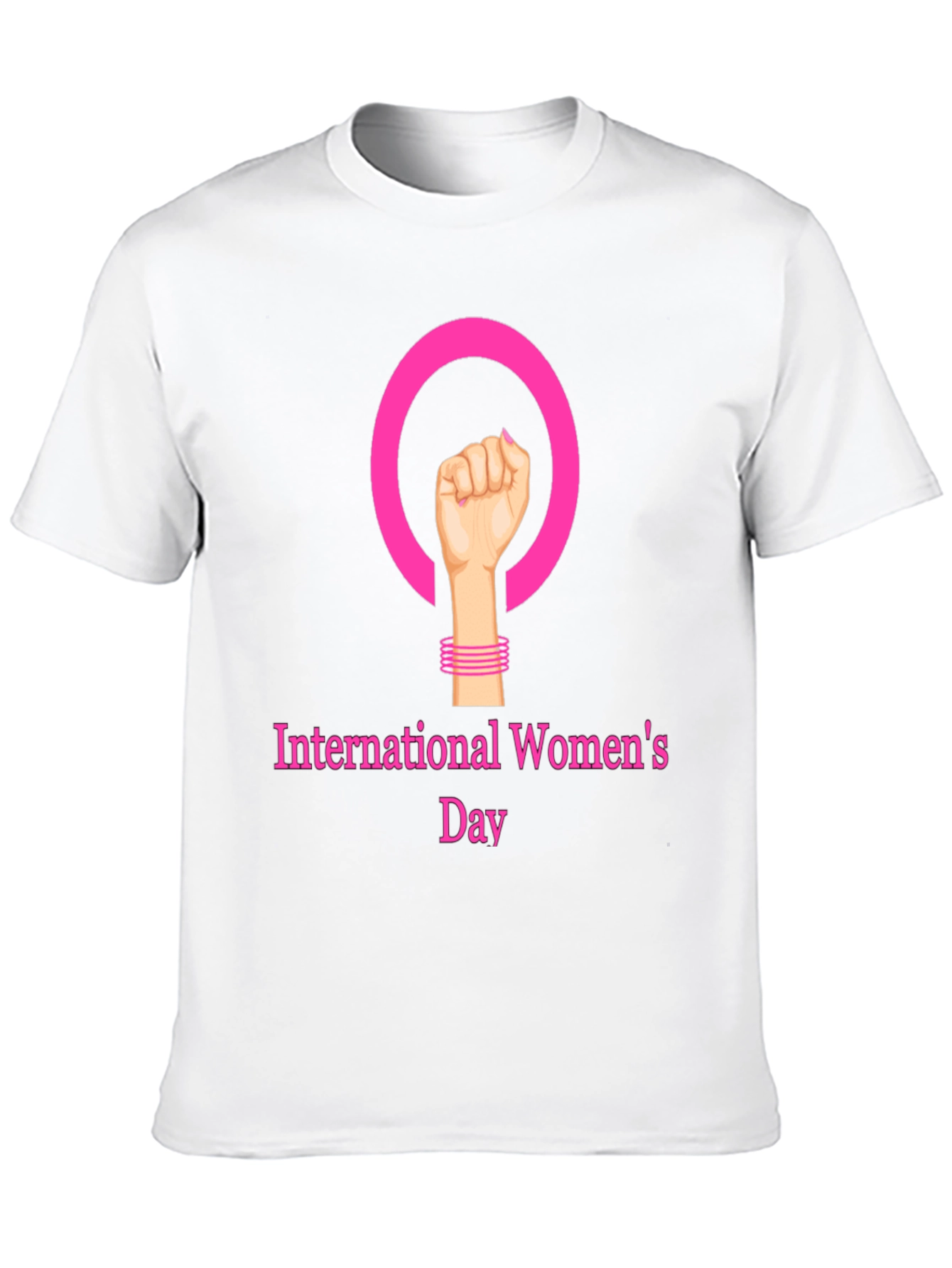 International Womens Day Black T-Shirt
