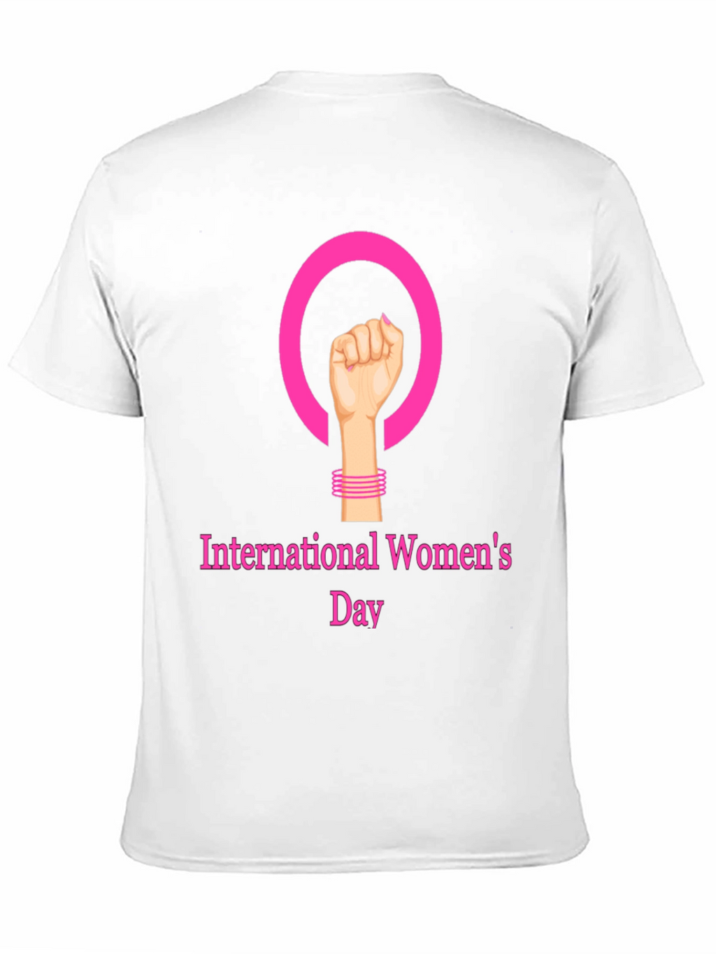 International Womens Day Black T-Shirt