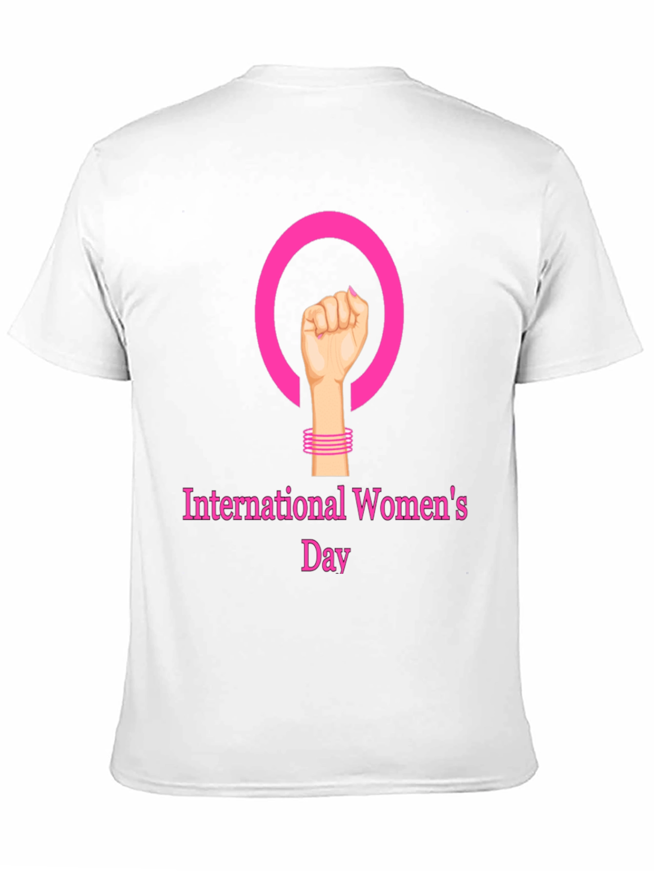 International Womens Day Black T-Shirt