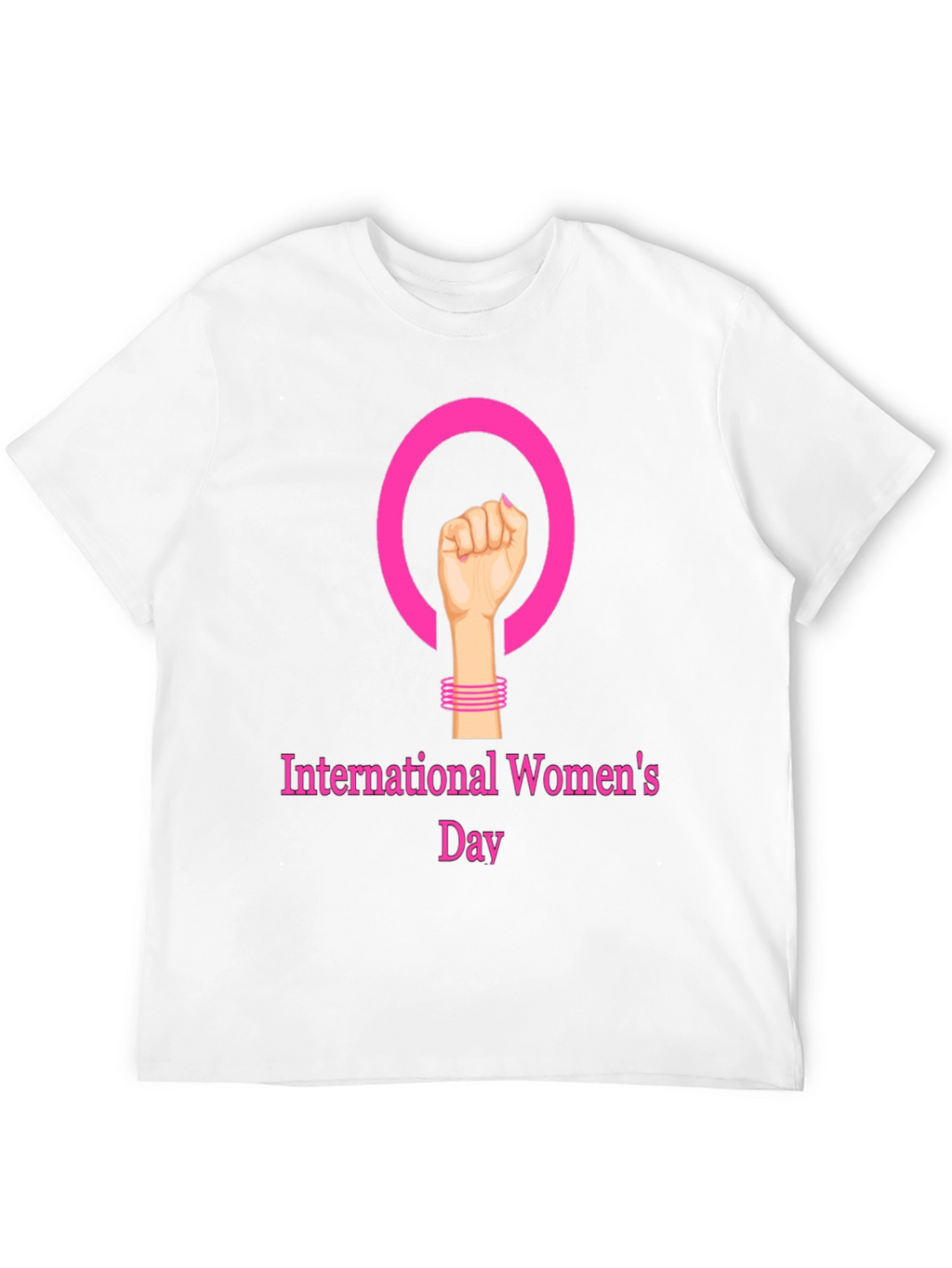 International Womens Day Black T-Shirt