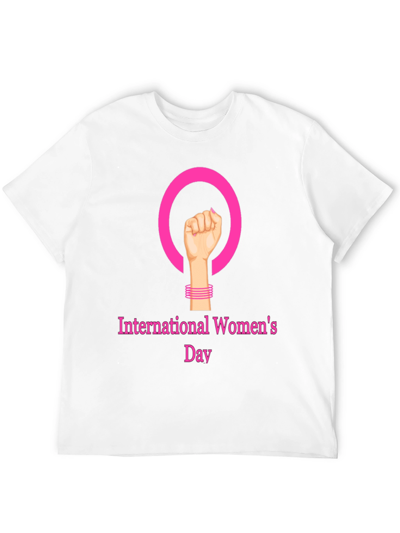 International Womens Day Black T-Shirt