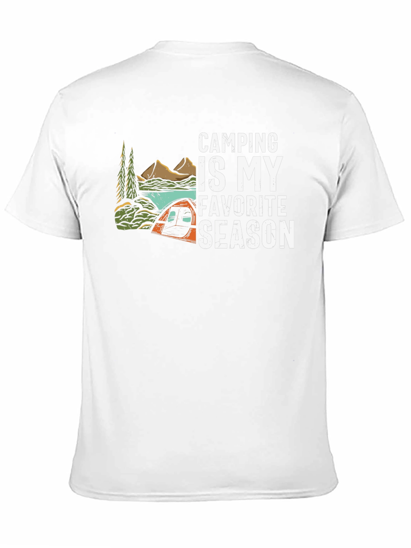 Camping Is My Favorite Season Graphic T-Shirt