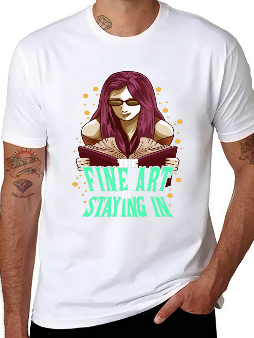 The Fine Art of Staying In T-Shirt