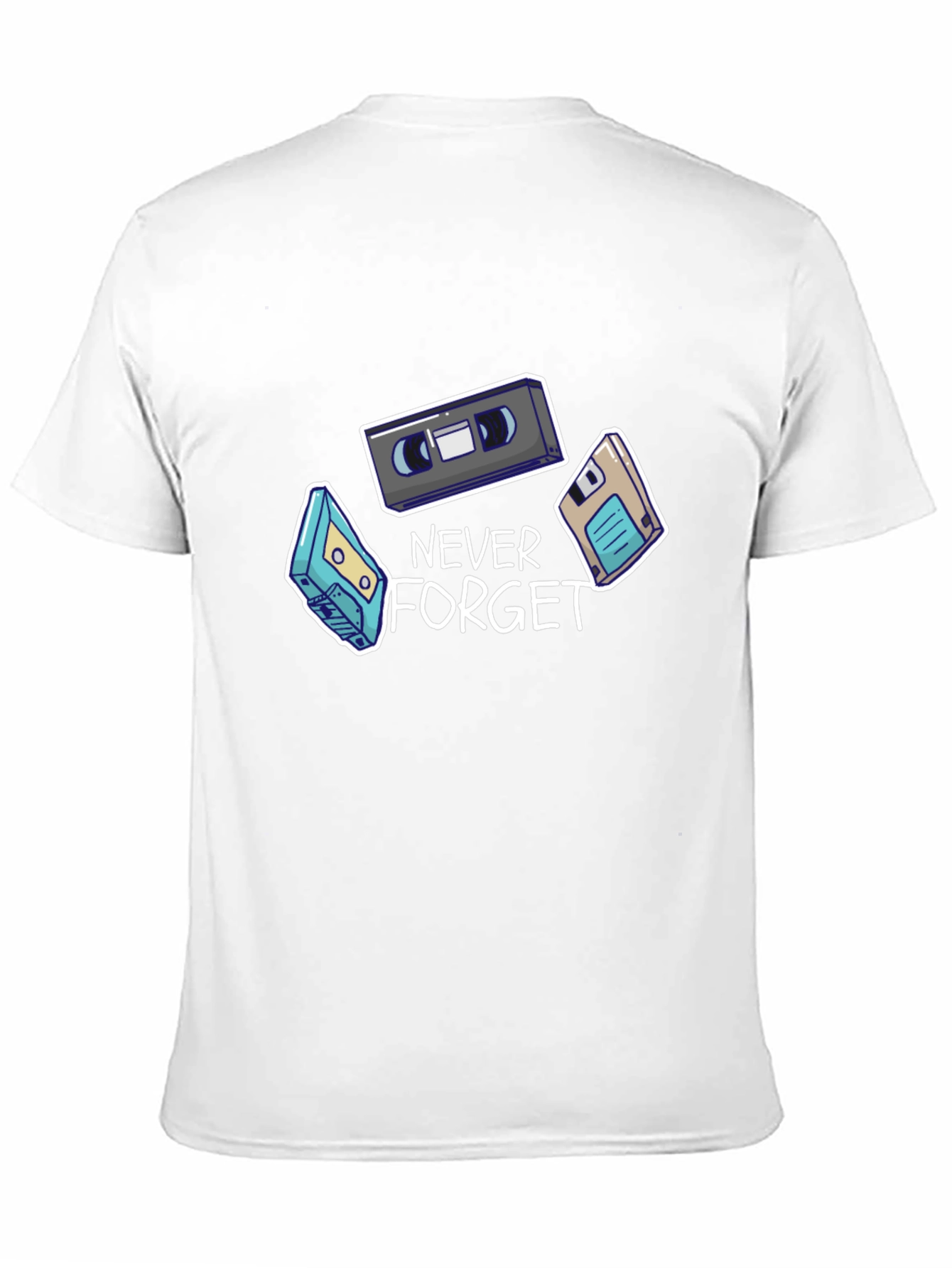 Never Forget Retro Graphic T-Shirt