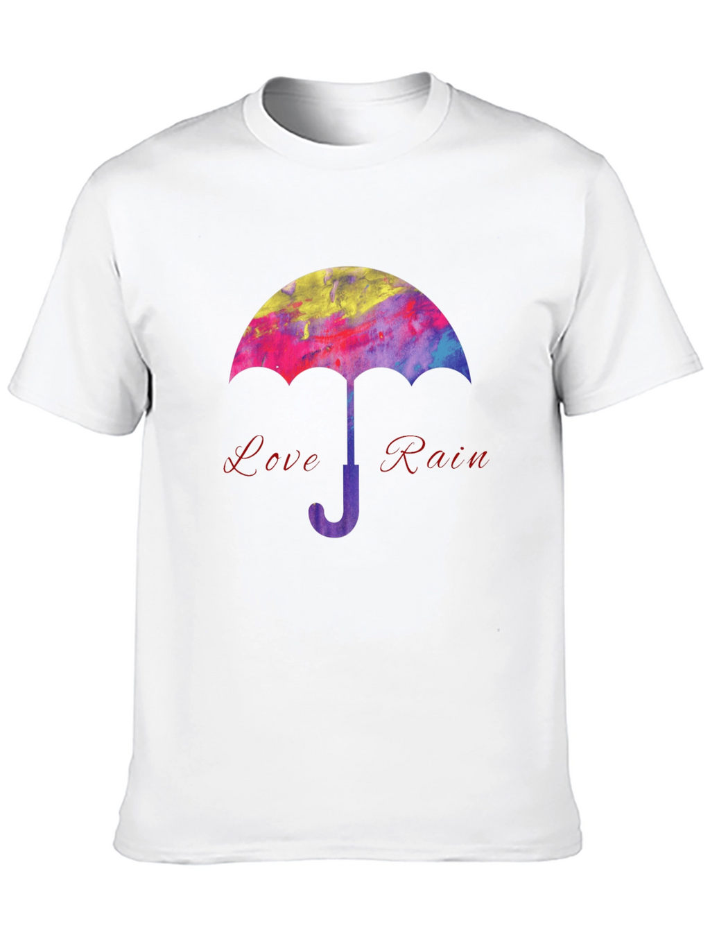 Love Rain Umbrella Graphic T-Shirt