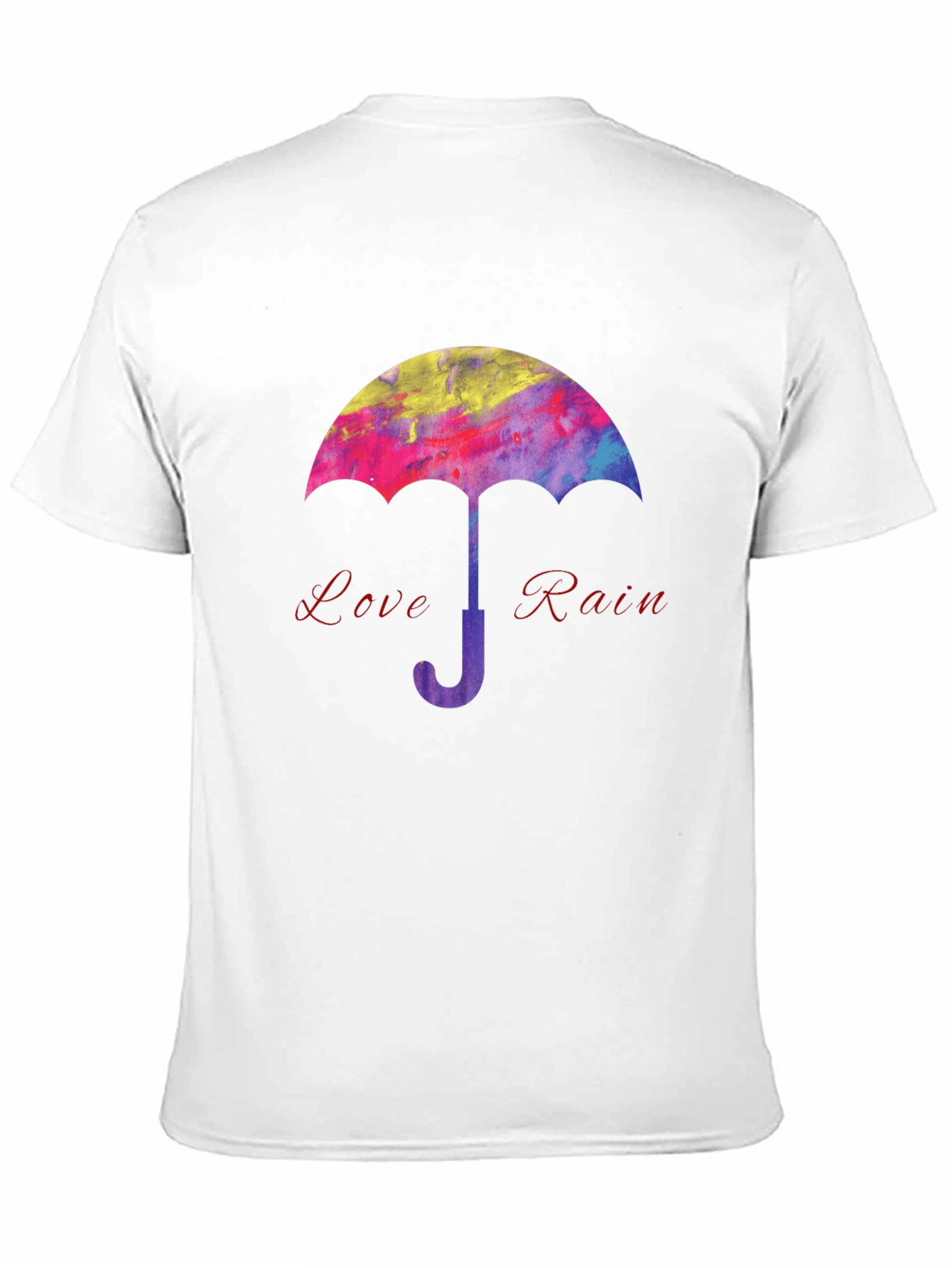 Love Rain Umbrella Graphic T-Shirt