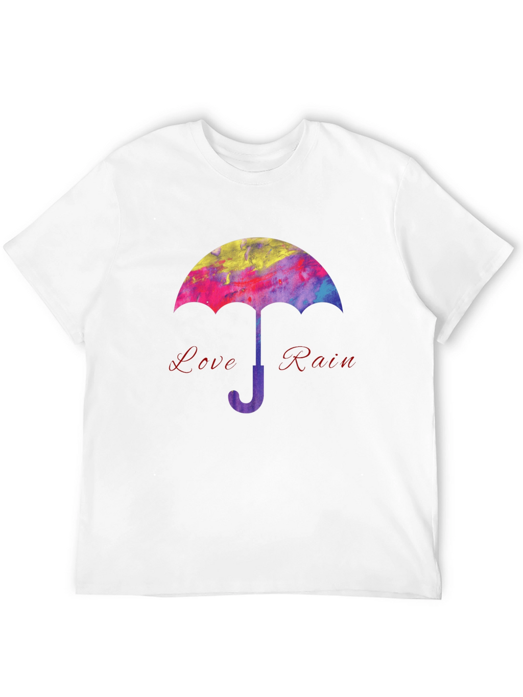 Love Rain Umbrella Graphic T-Shirt