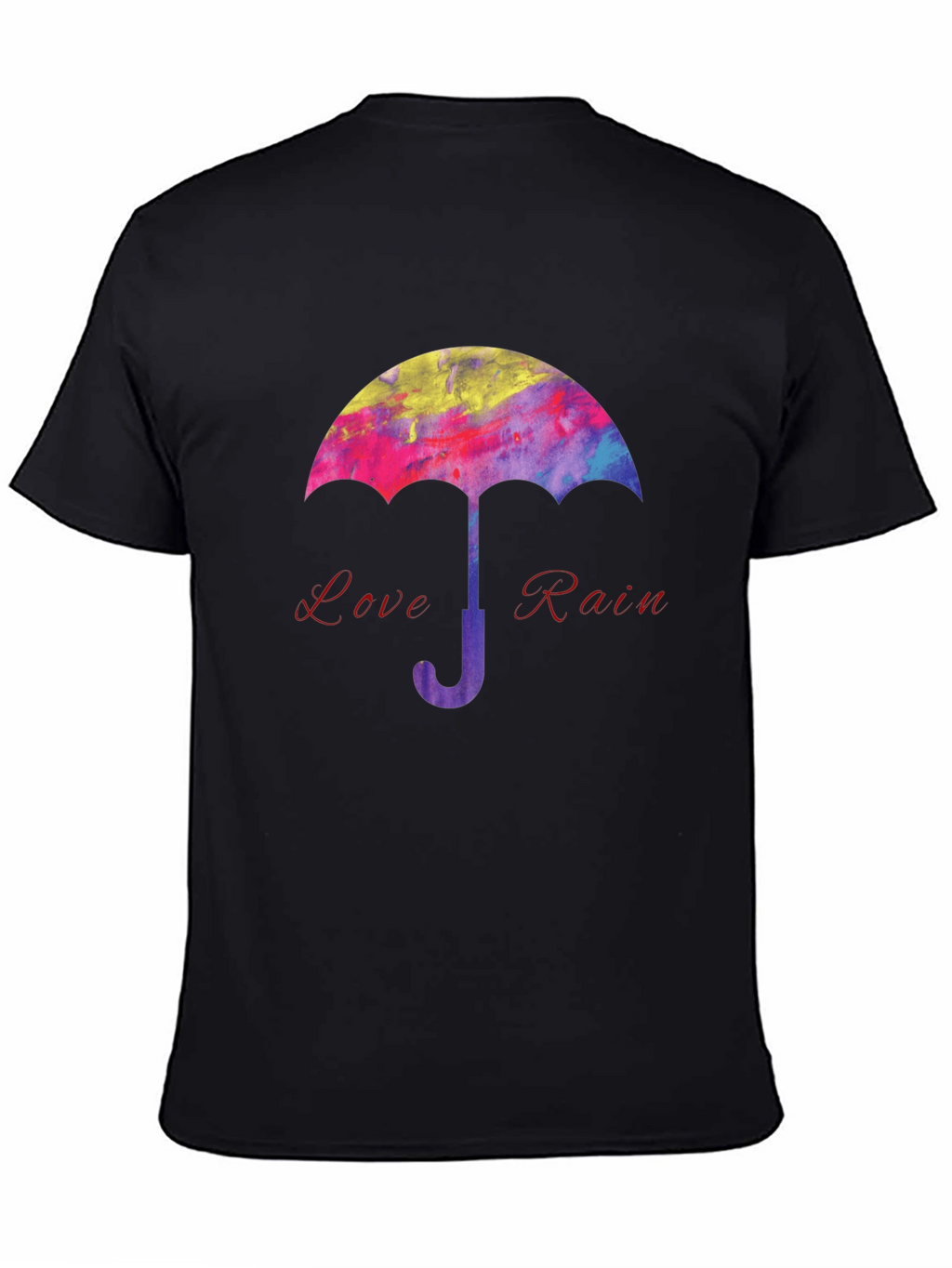Love Rain Umbrella Graphic T-Shirt