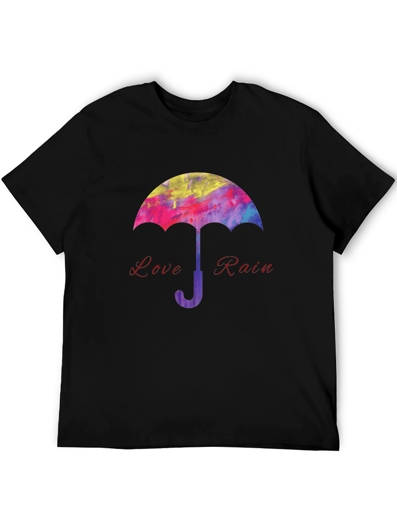 Love Rain Umbrella Graphic T-Shirt