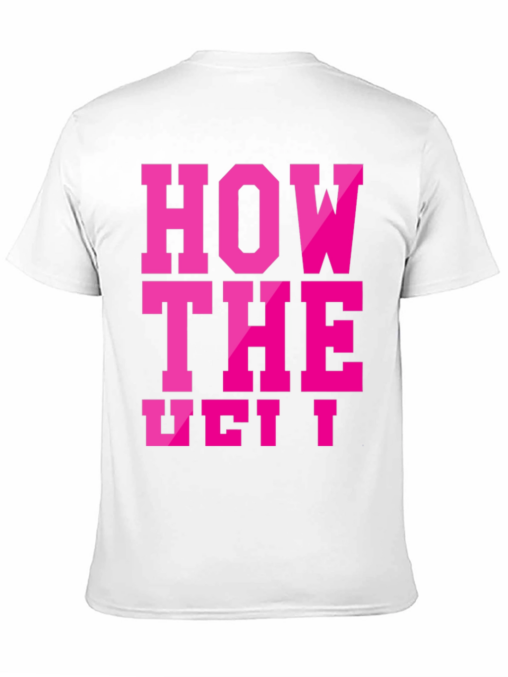 How The Veil T-Shirt - Bold Graphic Tee