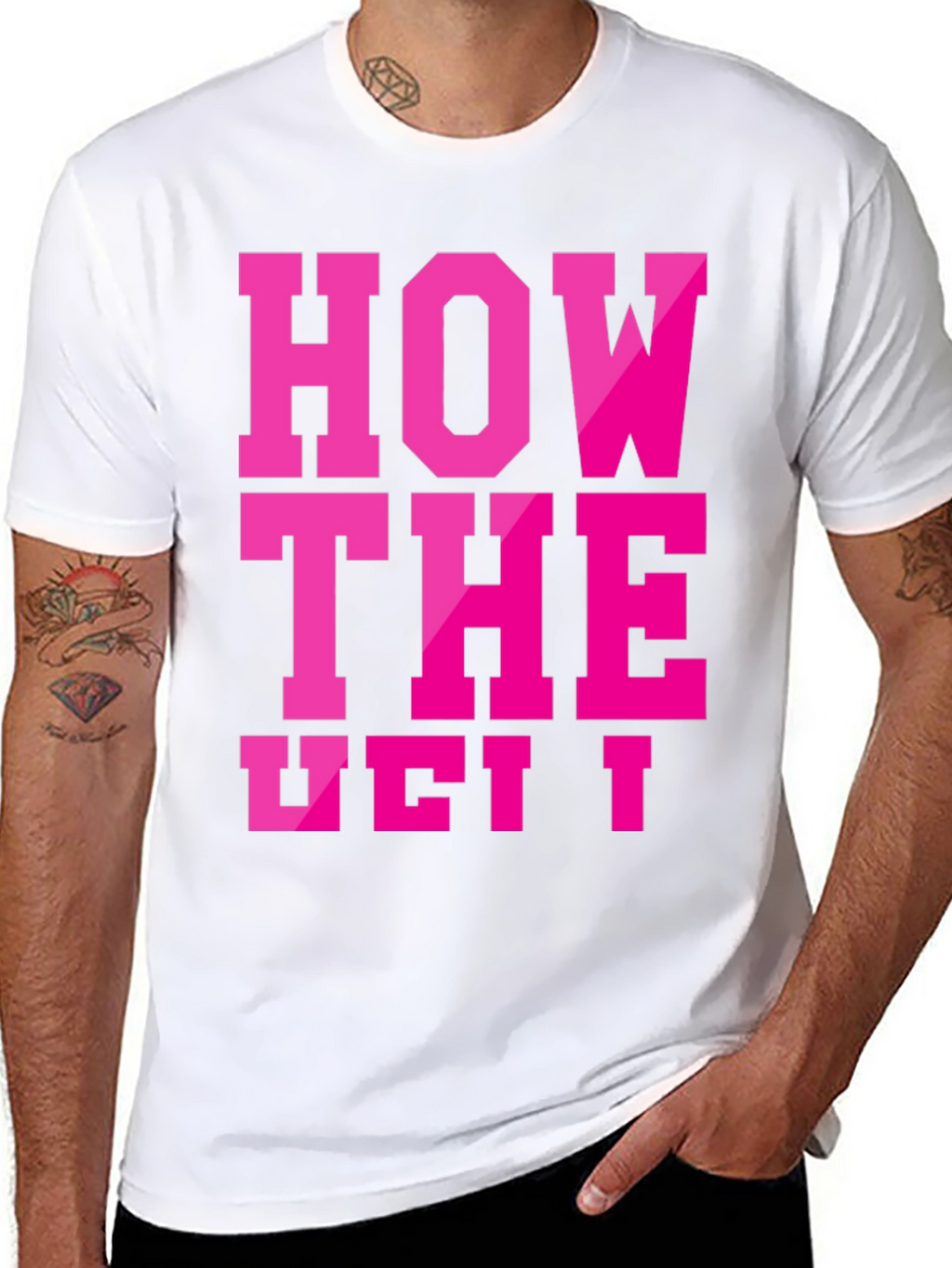 How The Veil T-Shirt - Bold Graphic Tee