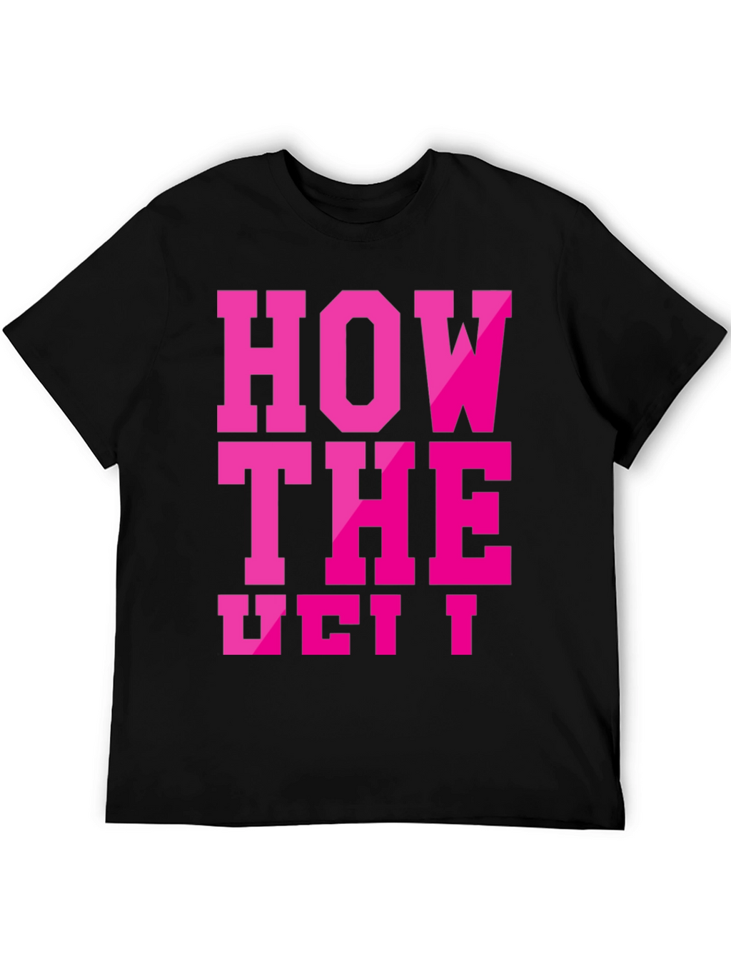How The Veil T-Shirt - Bold Graphic Tee