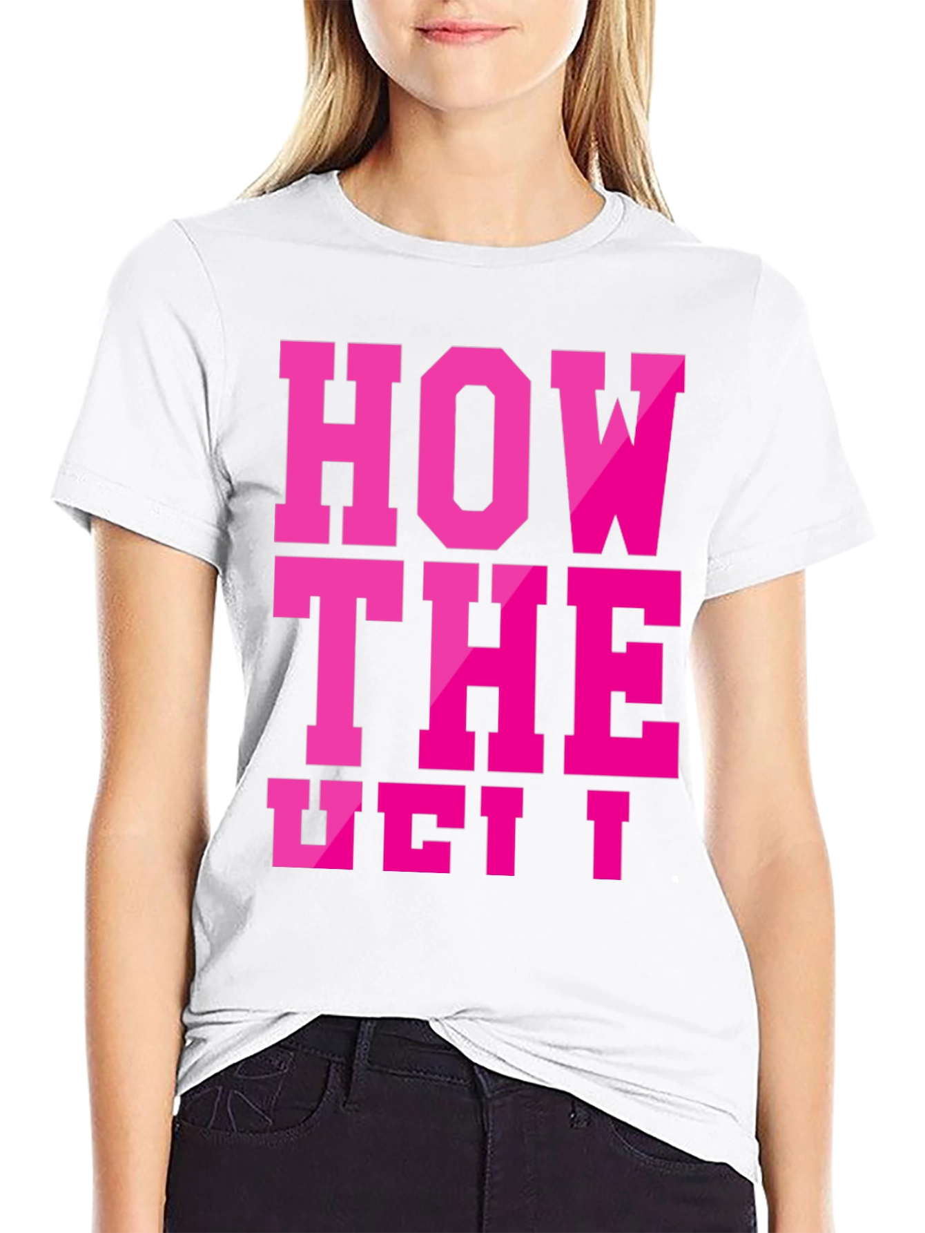 How The Veil T-Shirt - Bold Graphic Tee