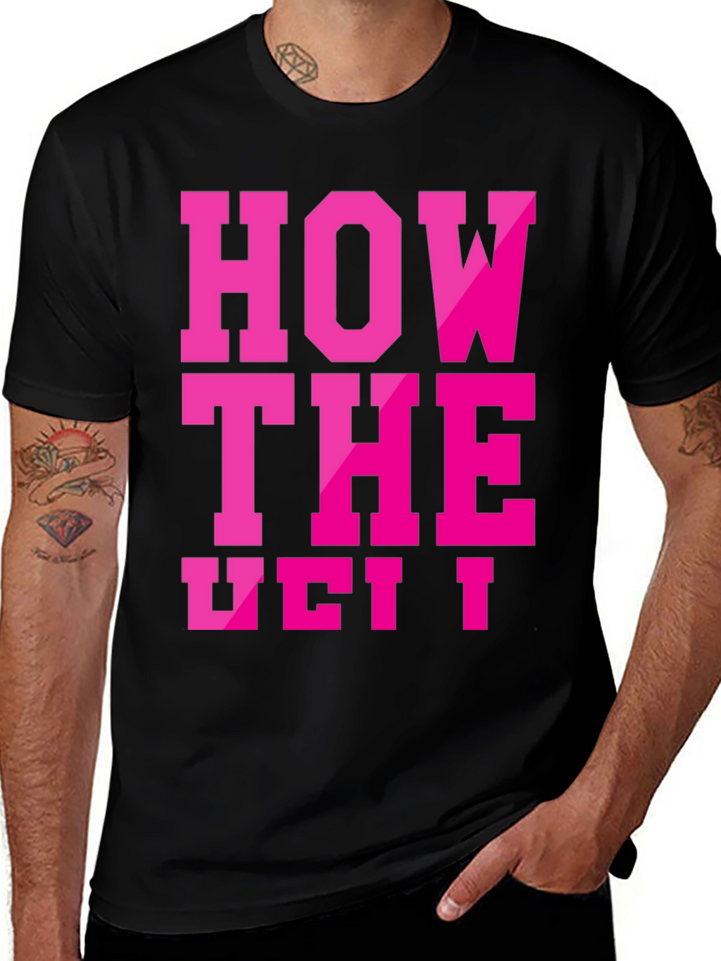 How The Veil T-Shirt - Bold Graphic Tee