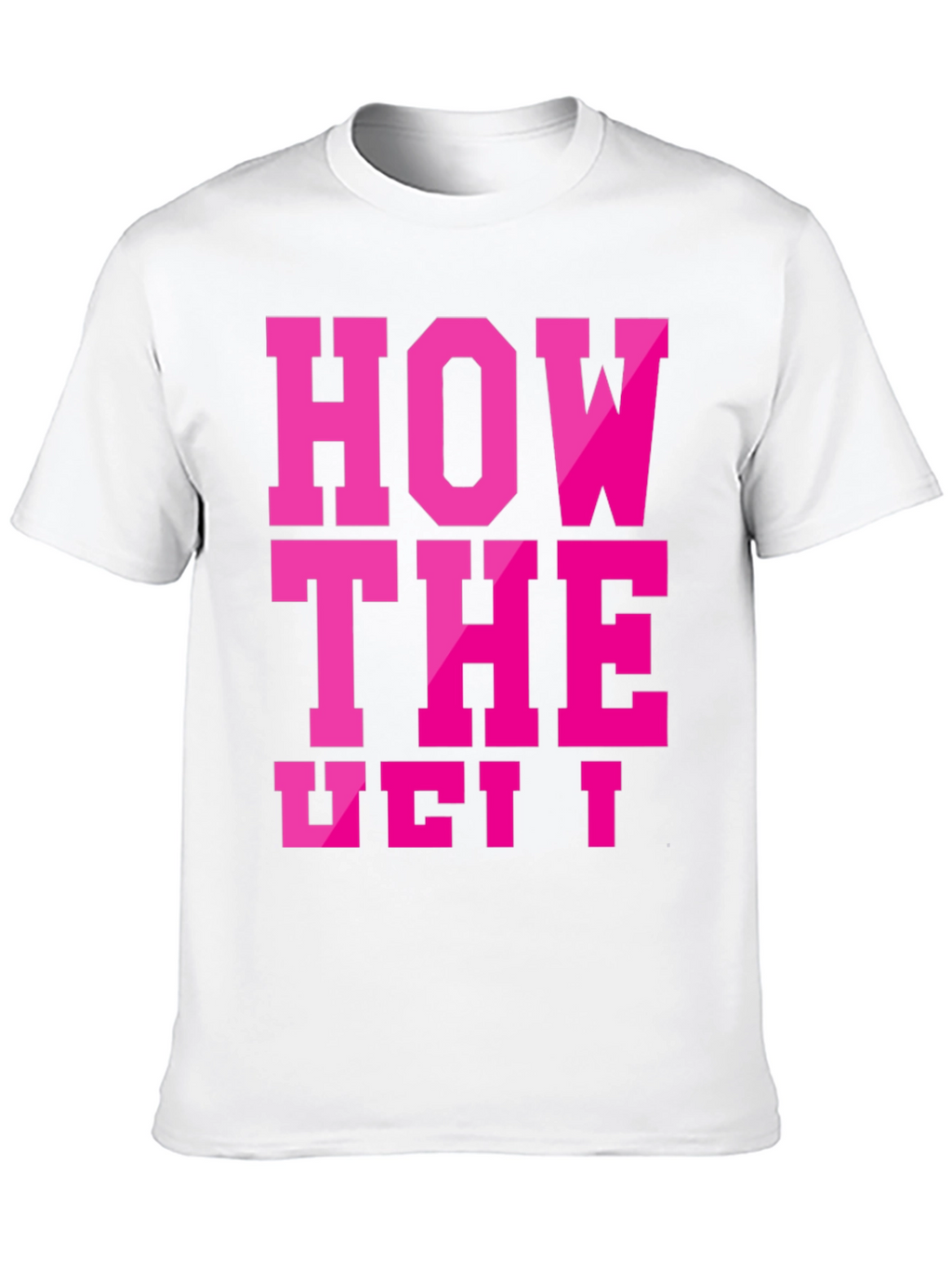 How The Veil T-Shirt - Bold Graphic Tee