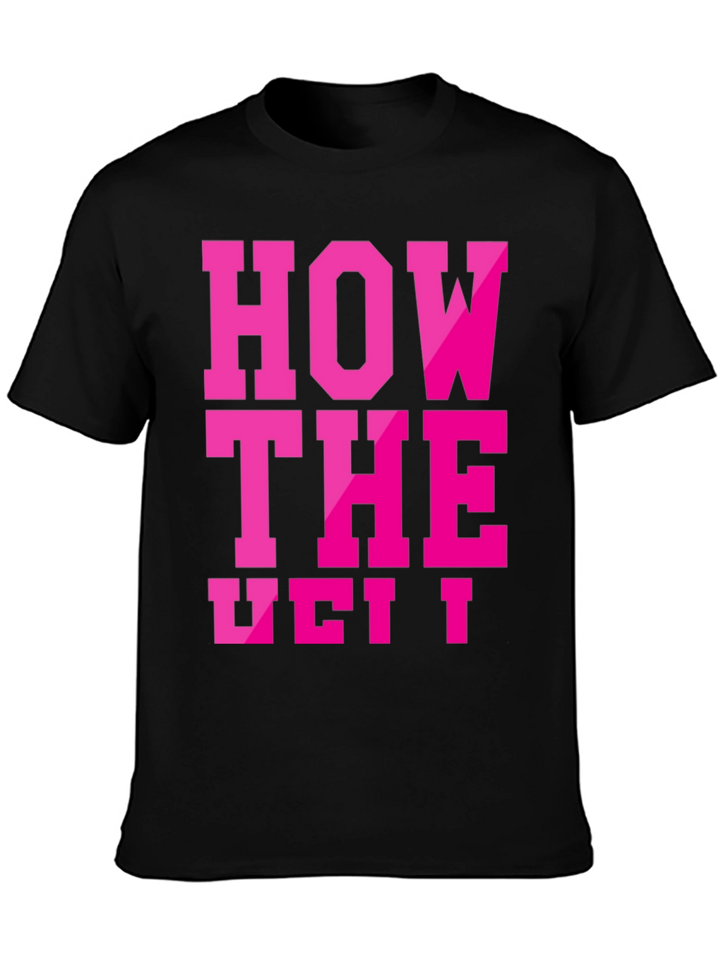 How The Veil T-Shirt - Bold Graphic Tee