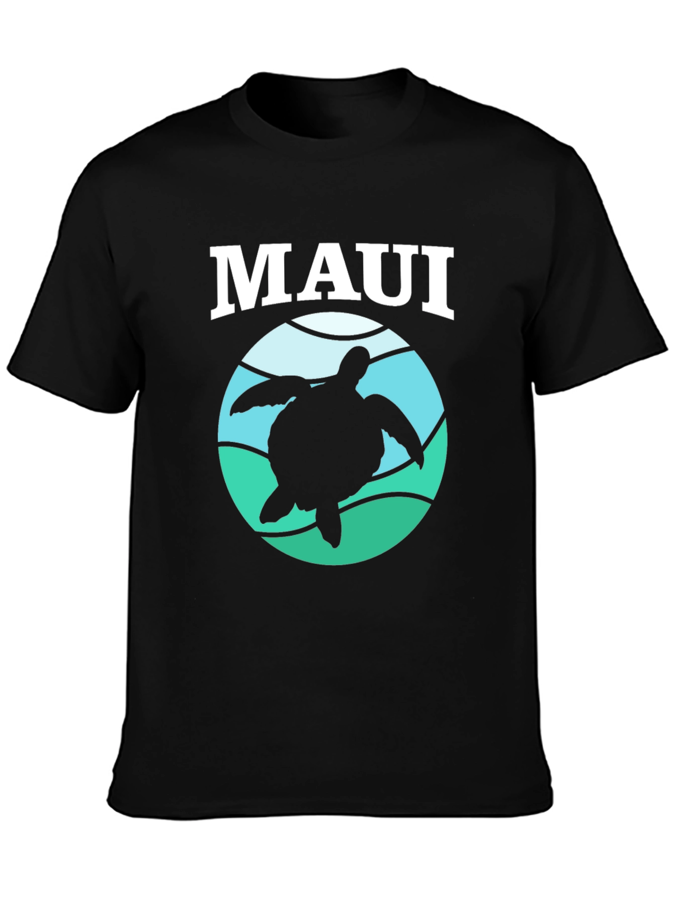 Maui Turtle Graphic Tee - Island Vibes