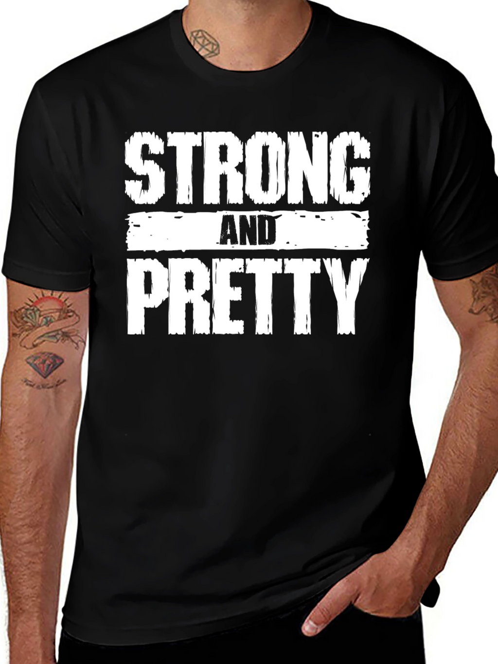 Strong and Pretty Graphic Tee