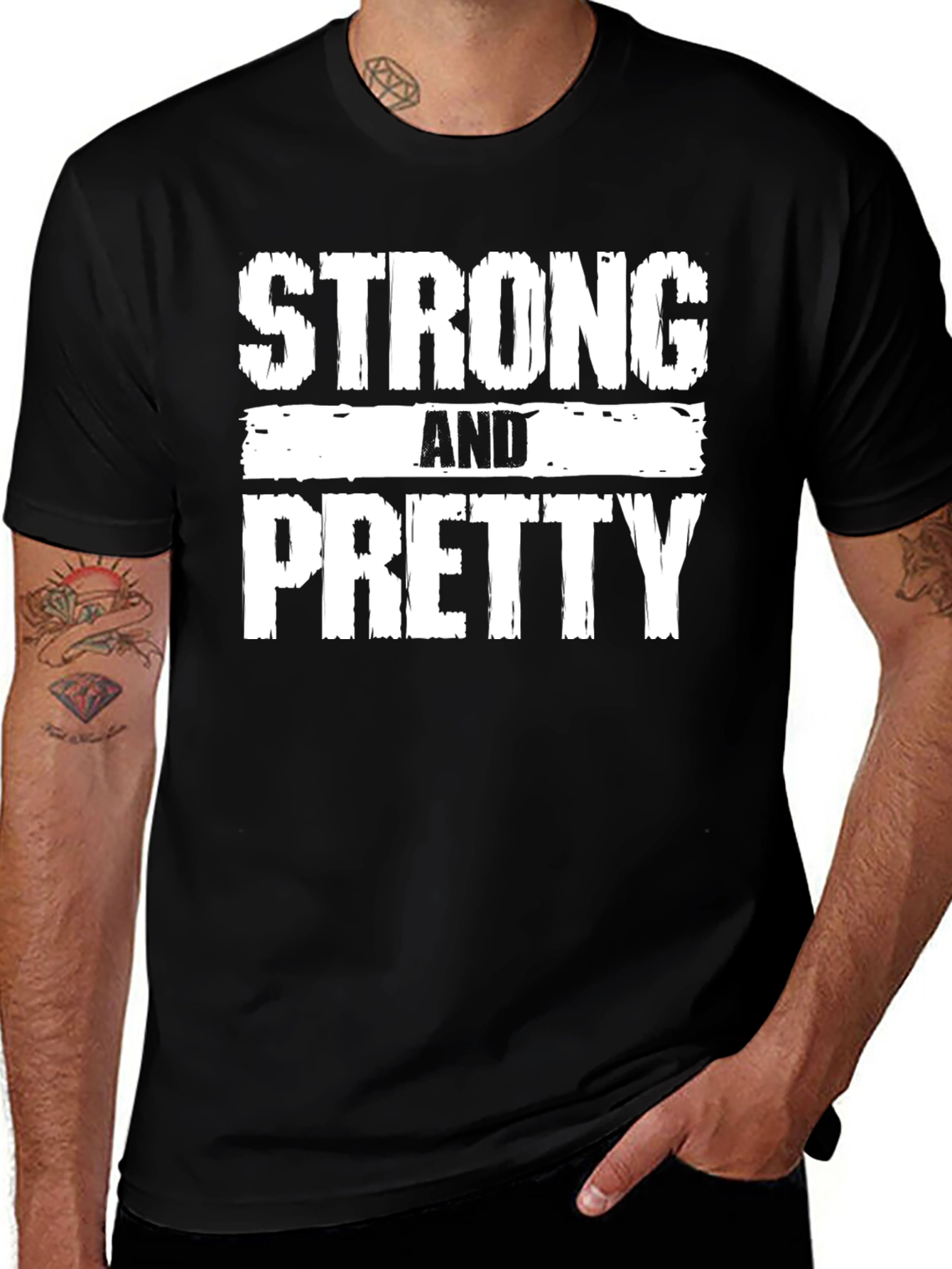 Strong and Pretty Graphic Tee
