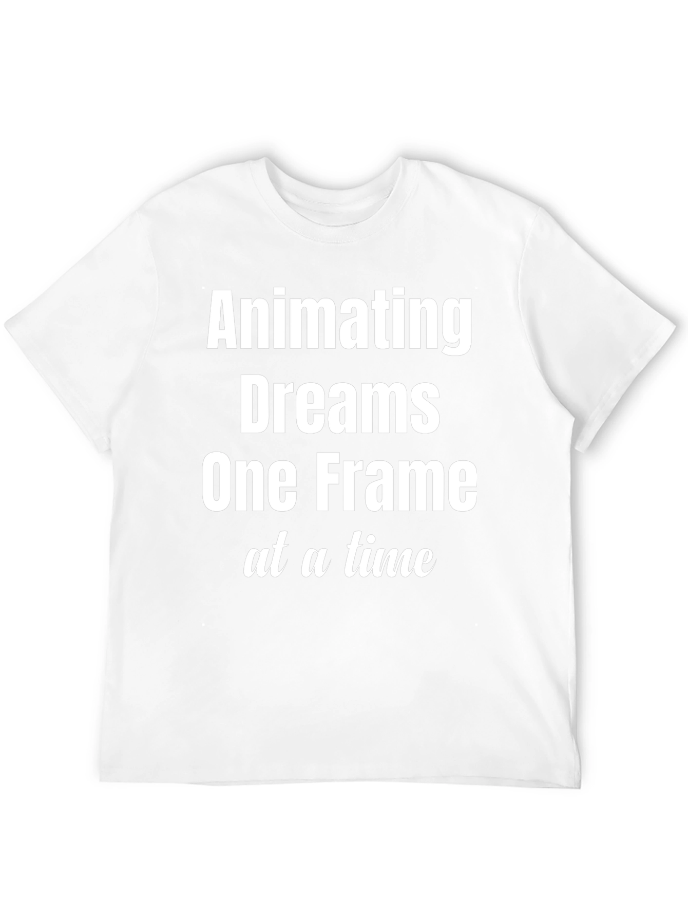 Animating Dreams Black Graphic Tee