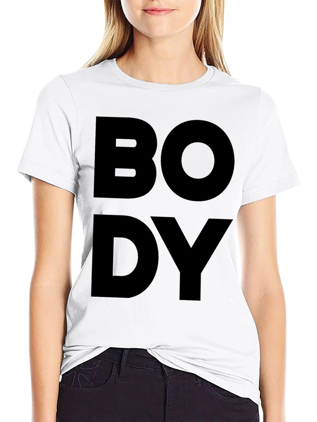 Body Graphic Tee - Bold Statement T-Shirt