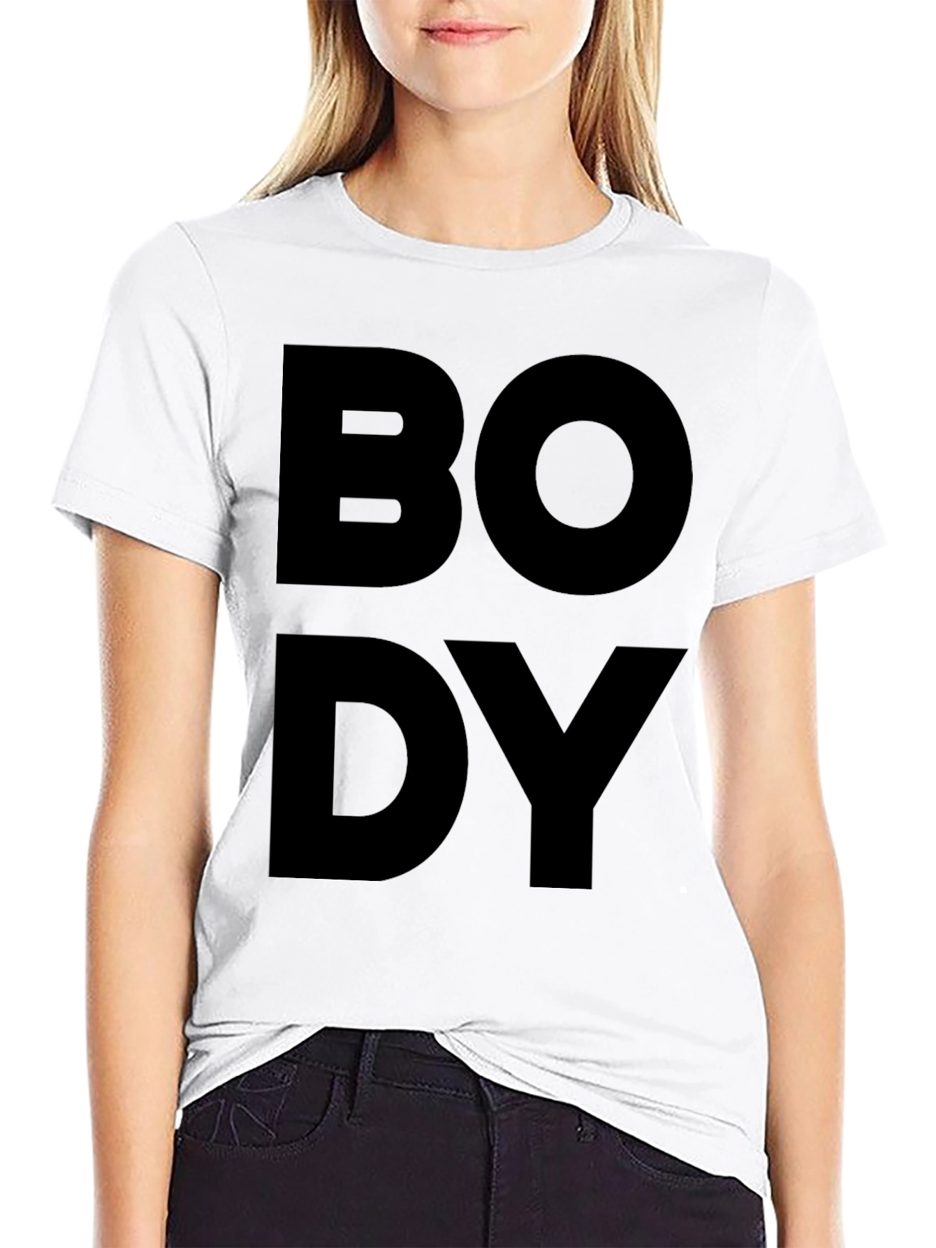 Body Graphic Tee - Bold Statement T-Shirt