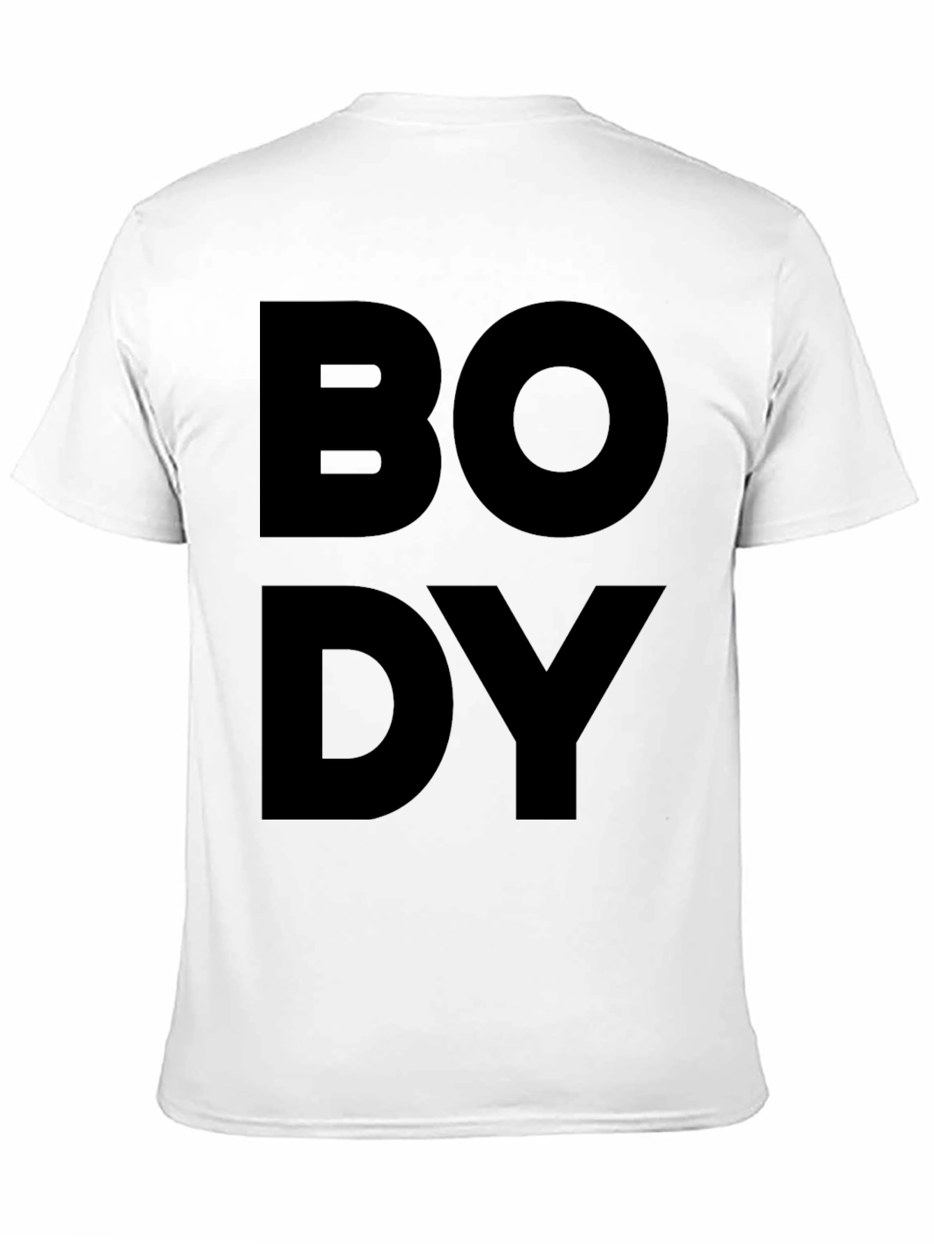 Body Graphic Tee - Bold Statement T-Shirt