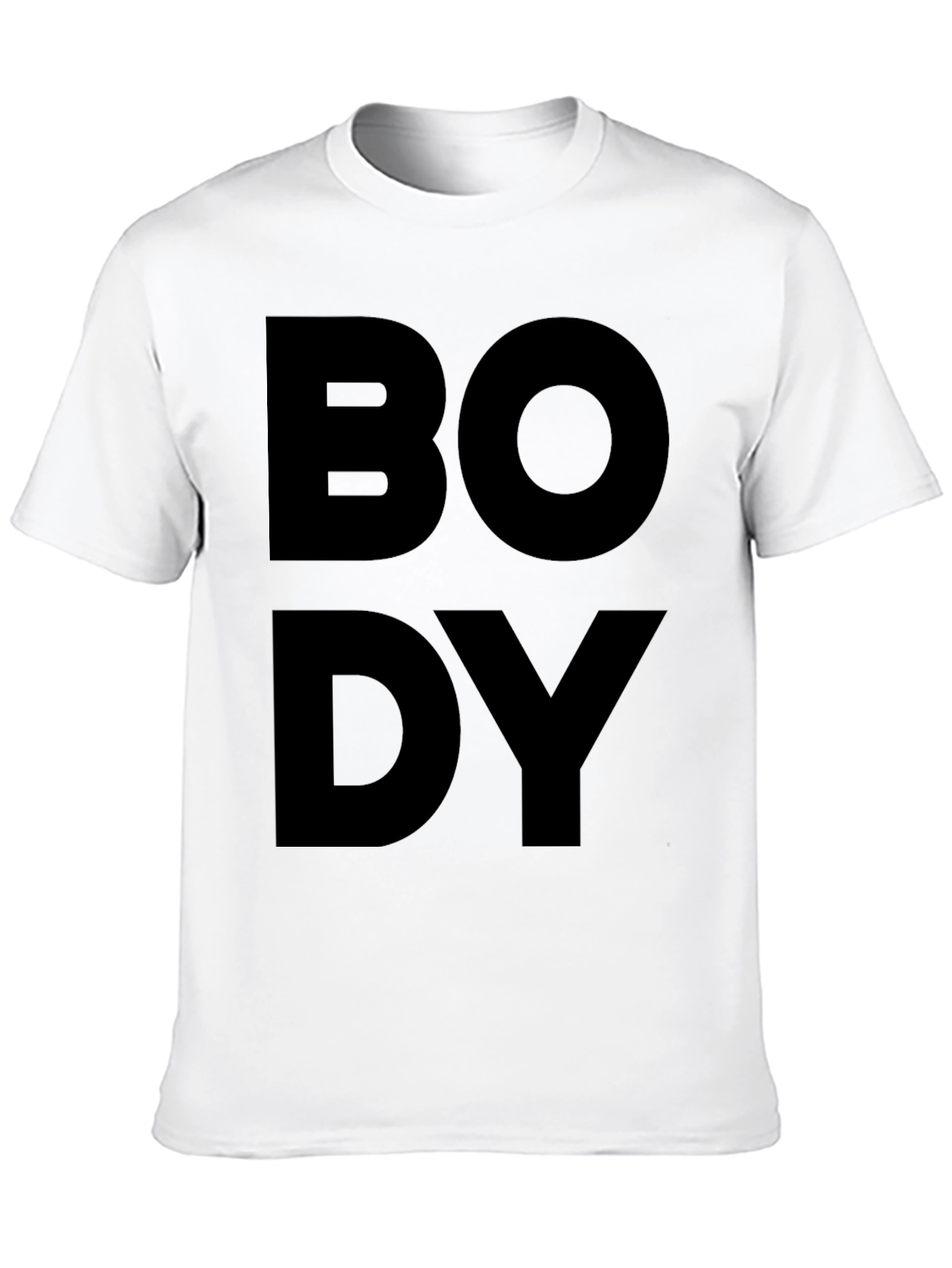 Body Graphic Tee - Bold Statement T-Shirt