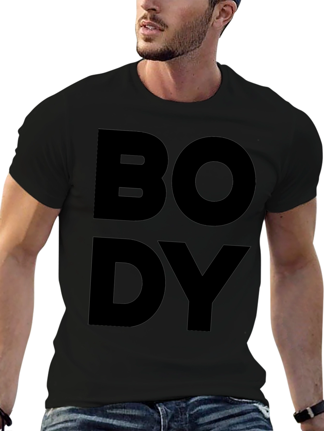 Body Graphic Tee - Bold Statement T-Shirt