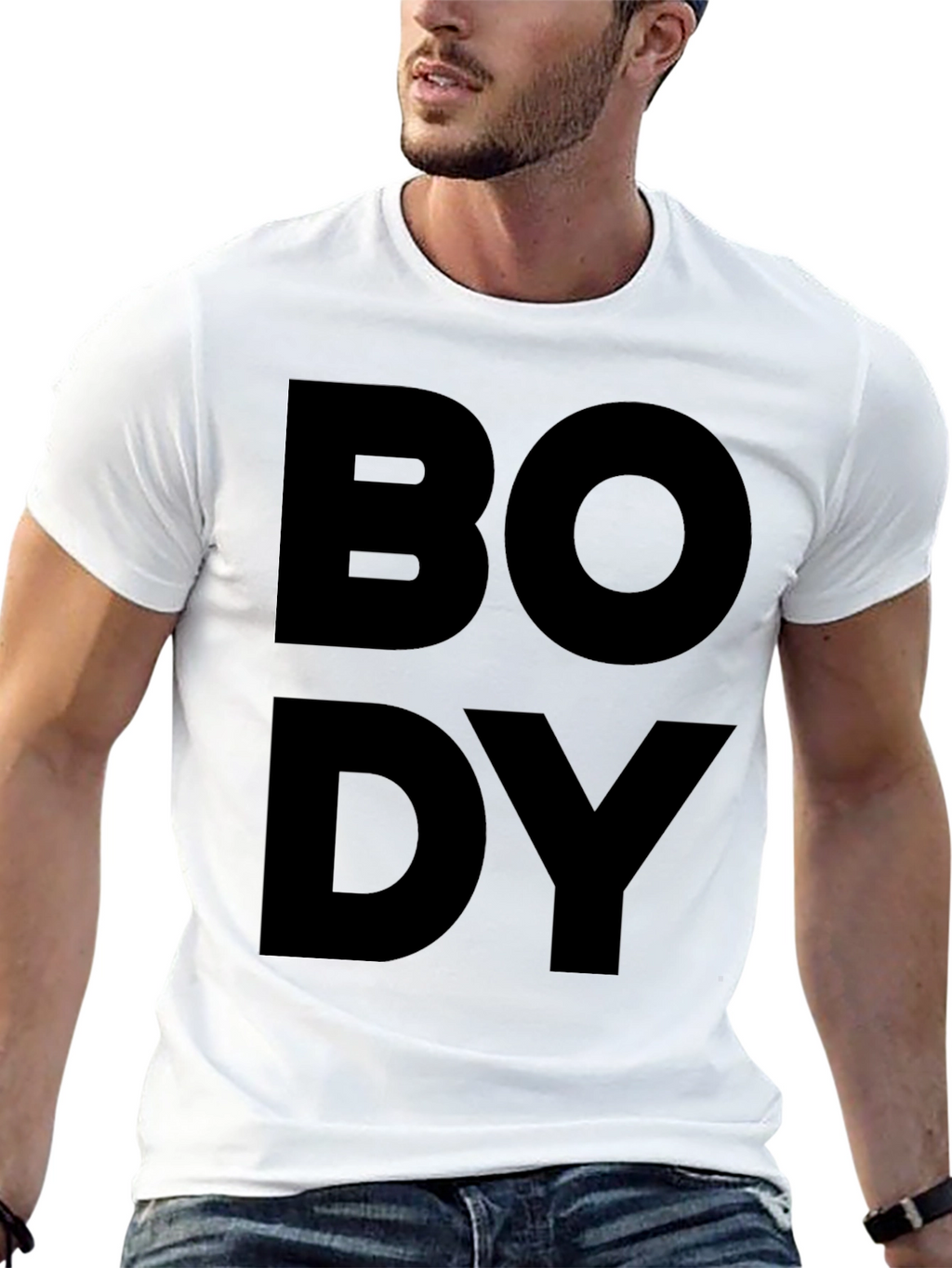 Body Graphic Tee - Bold Statement T-Shirt