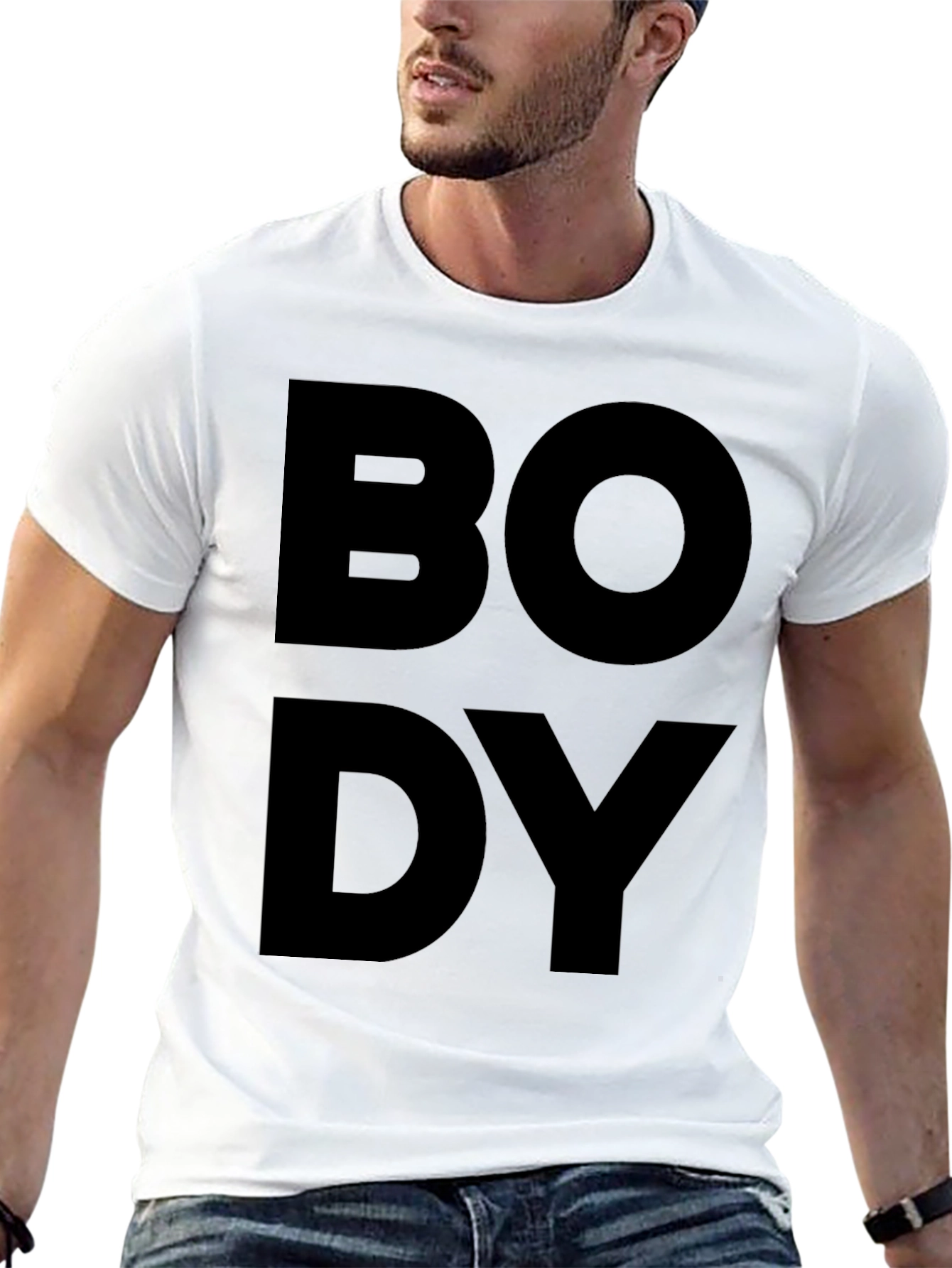 Body Graphic Tee - Bold Statement T-Shirt