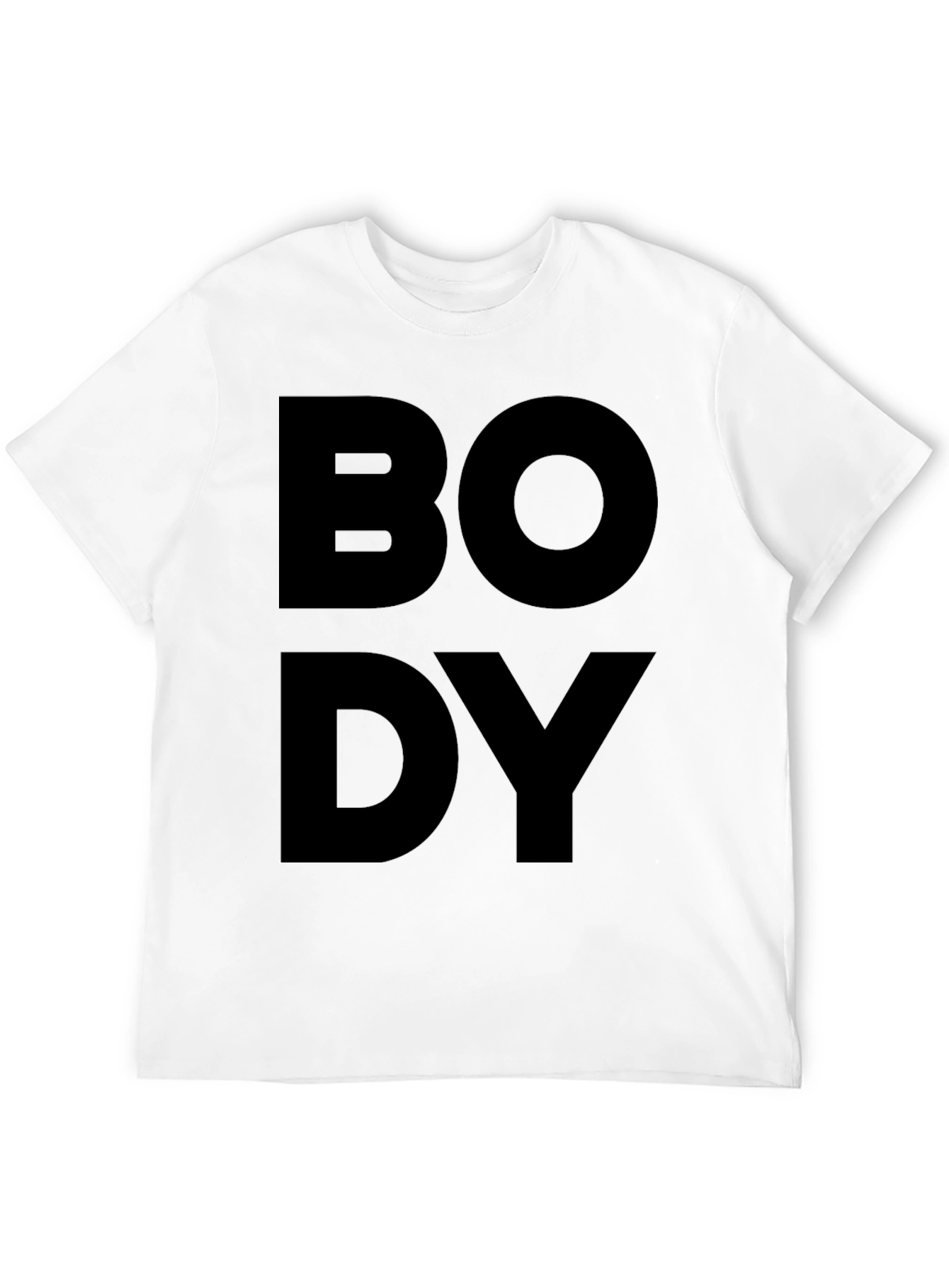 Body Graphic Tee - Bold Statement T-Shirt