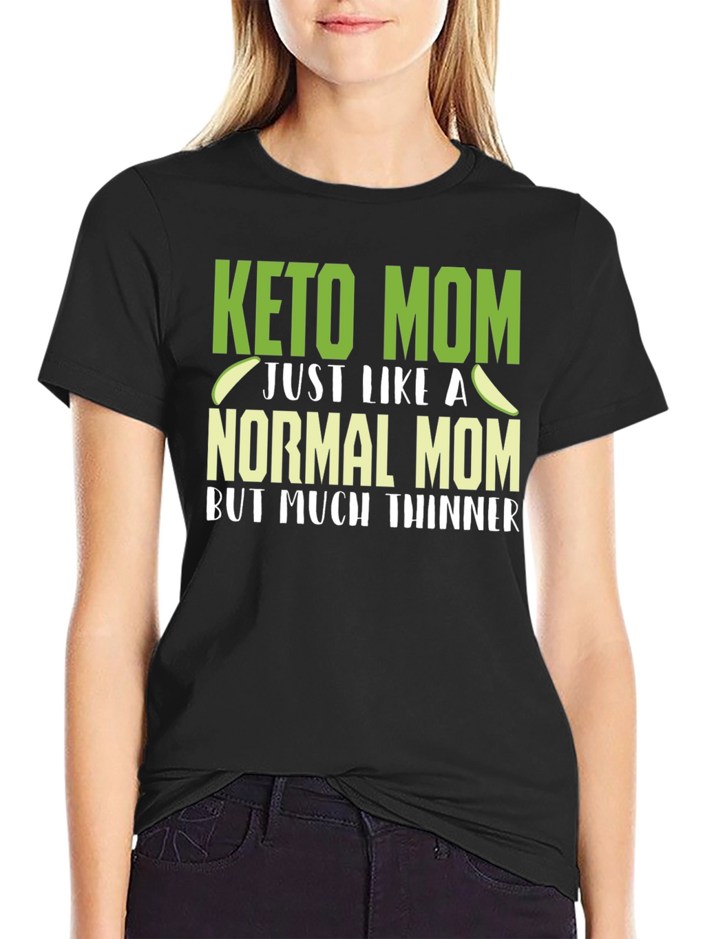 Keto Mom Graphic Tee - Slim Fit