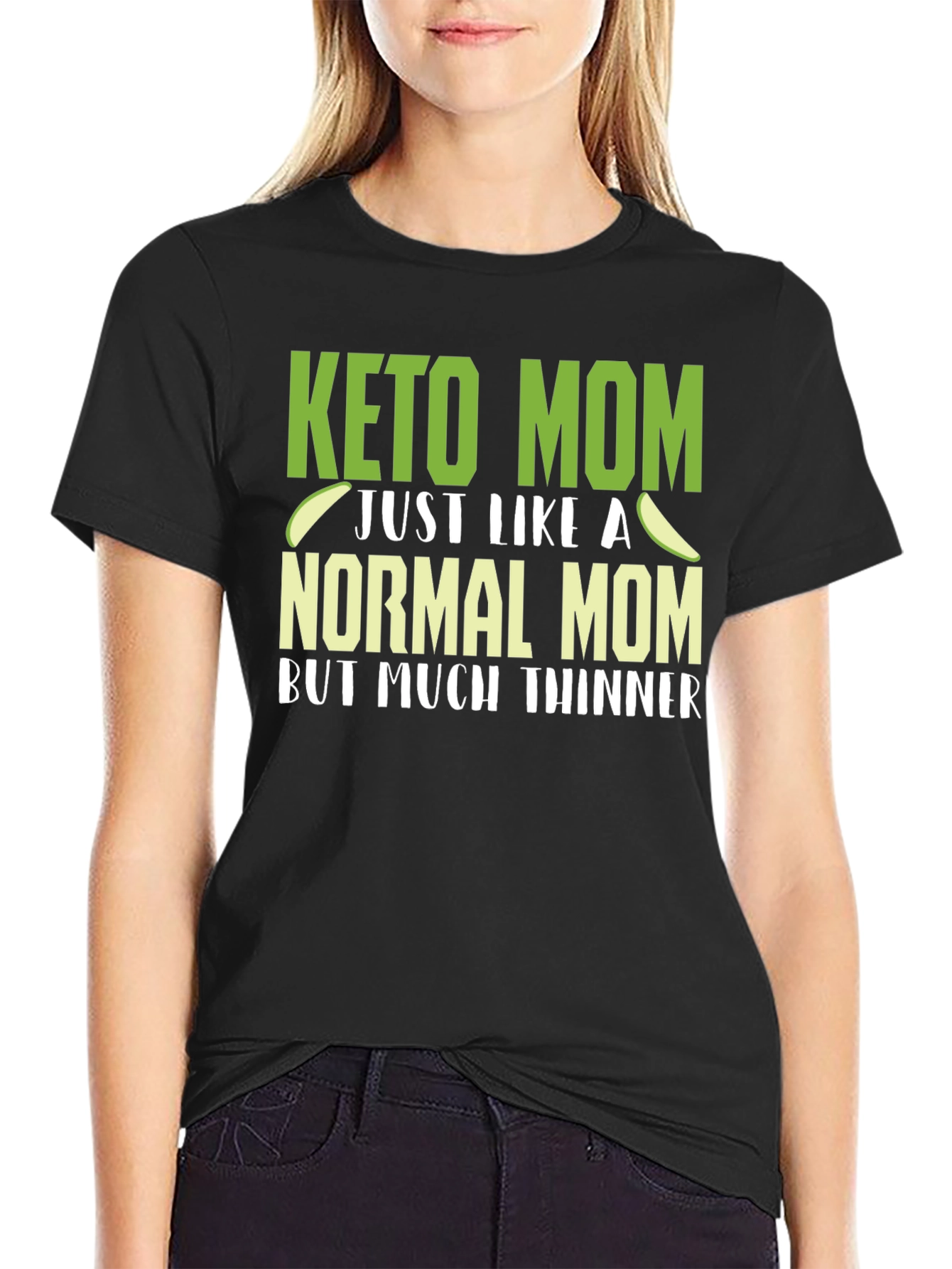 Keto Mom Graphic Tee - Slim Fit