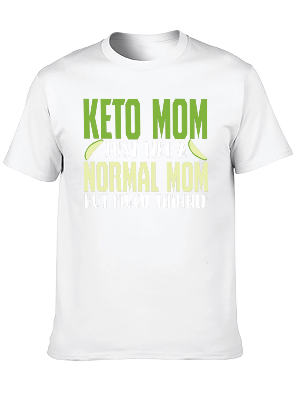 Keto Mom Graphic Tee - Slim Fit