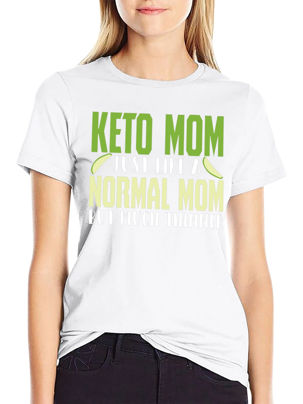 Keto Mom Graphic Tee - Slim Fit