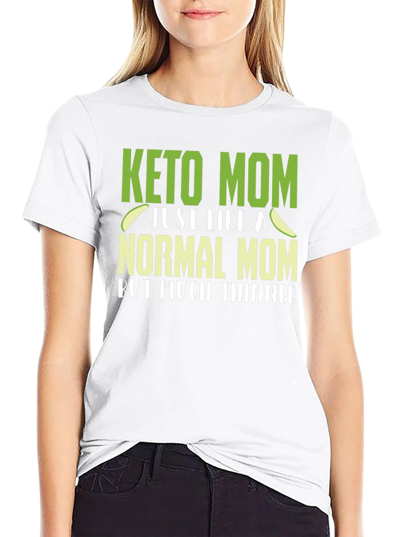 Keto Mom Graphic Tee - Slim Fit