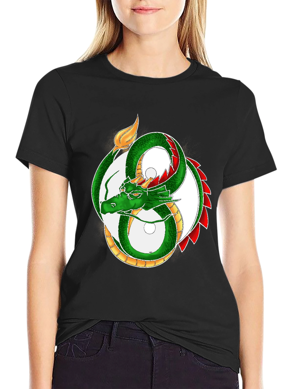 Dragon Ball Z Shenron Graphic Tee - Black