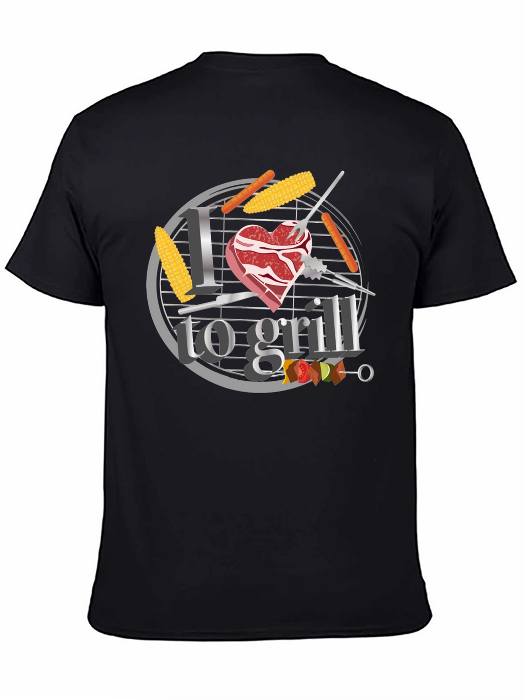 I Heart to Grill BBQ T-Shirt