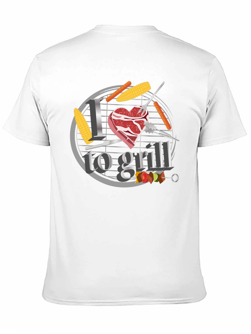 I Heart to Grill BBQ T-Shirt