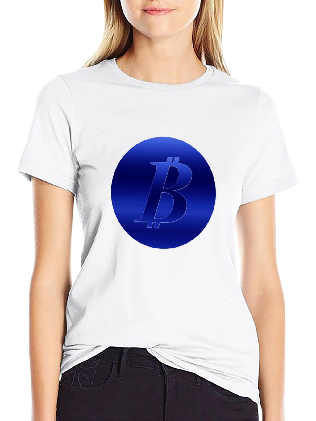 Bitcoin Logo T-Shirt - Crypto Fashion