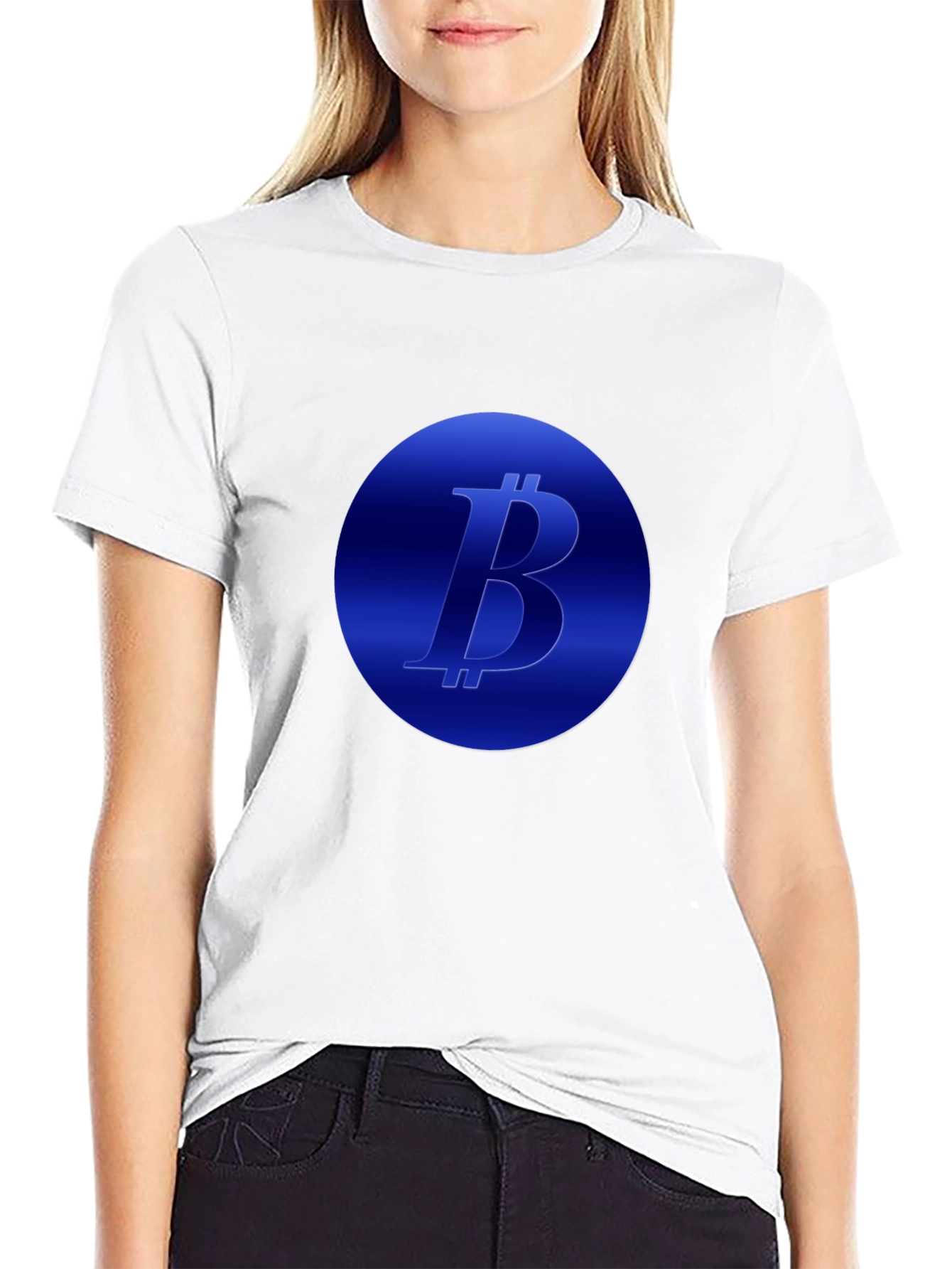 Bitcoin Logo T-Shirt - Crypto Fashion