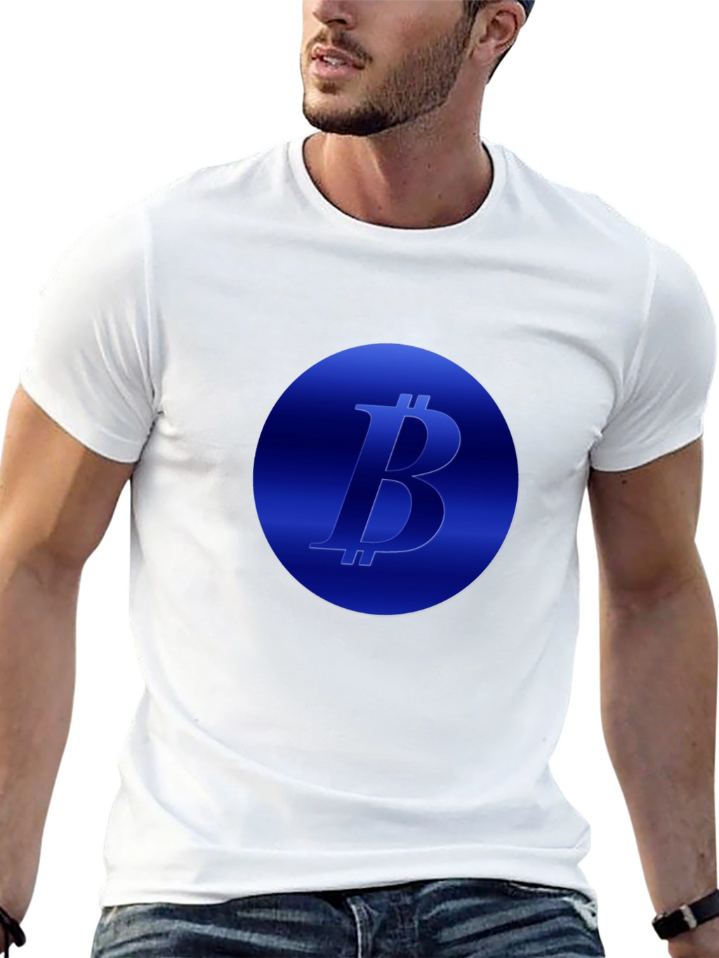 Bitcoin Logo T-Shirt - Crypto Fashion