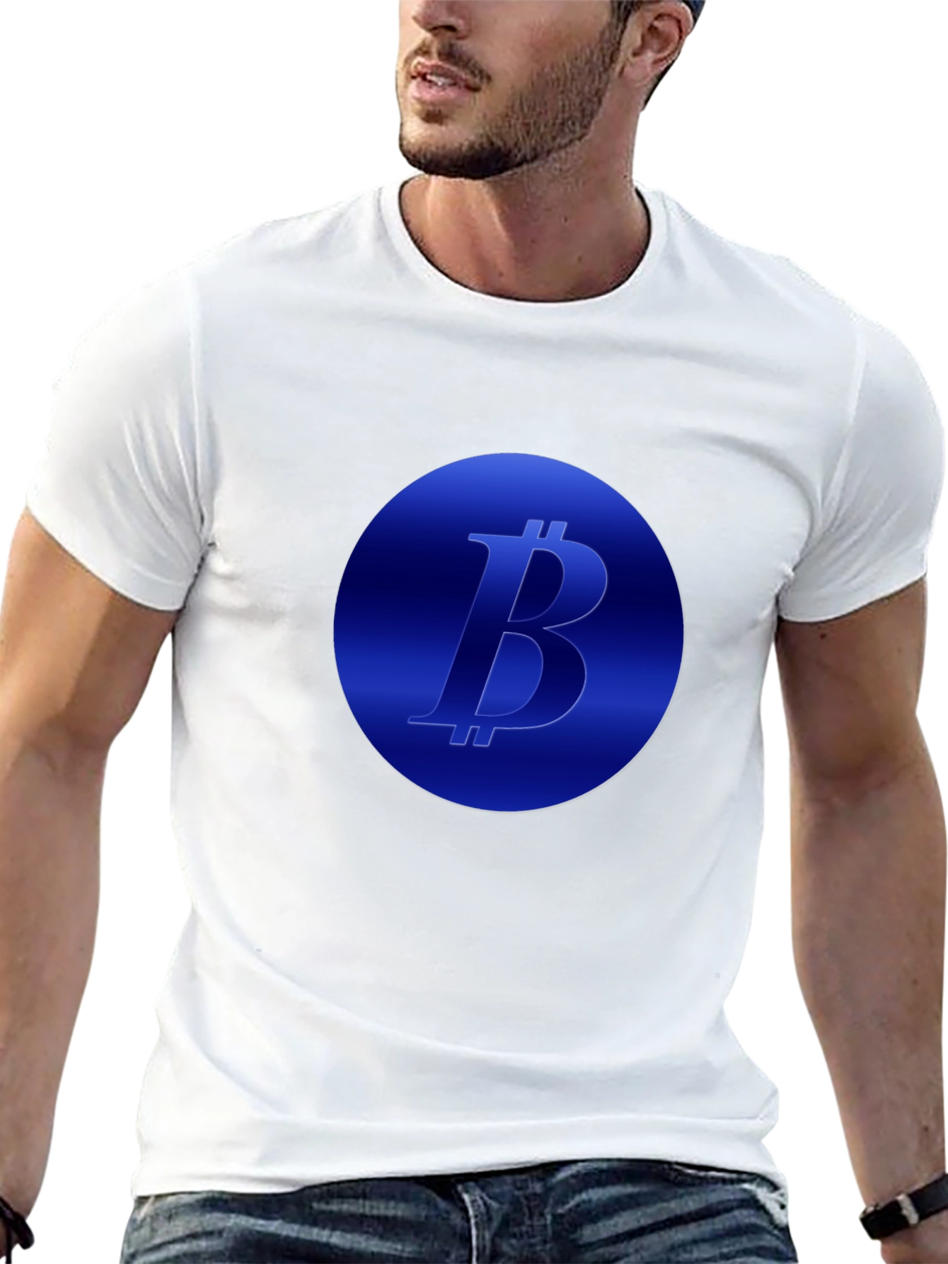 Bitcoin Logo T-Shirt - Crypto Fashion