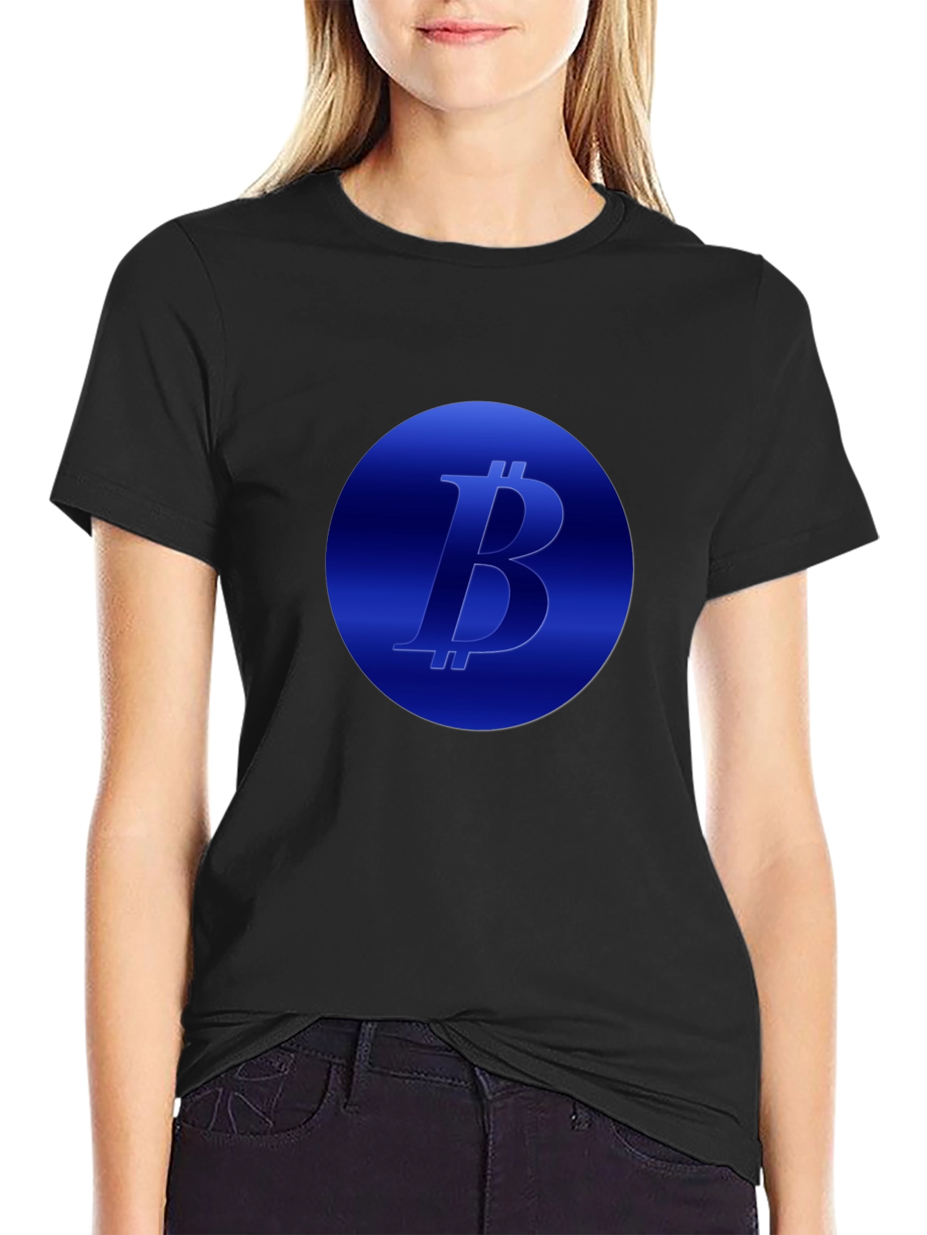 Bitcoin Logo T-Shirt - Crypto Fashion