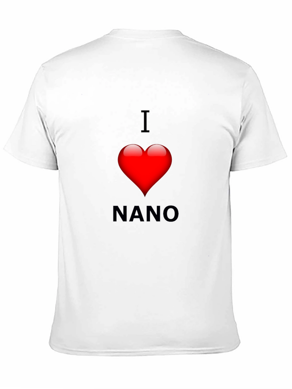 I Heart Nano Black Tee - Love Cryptocurrency T-Shirt