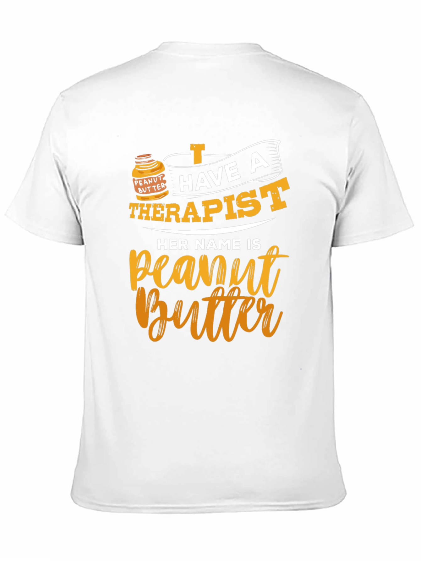 Peanut Butter Therapist Funny T-Shirt