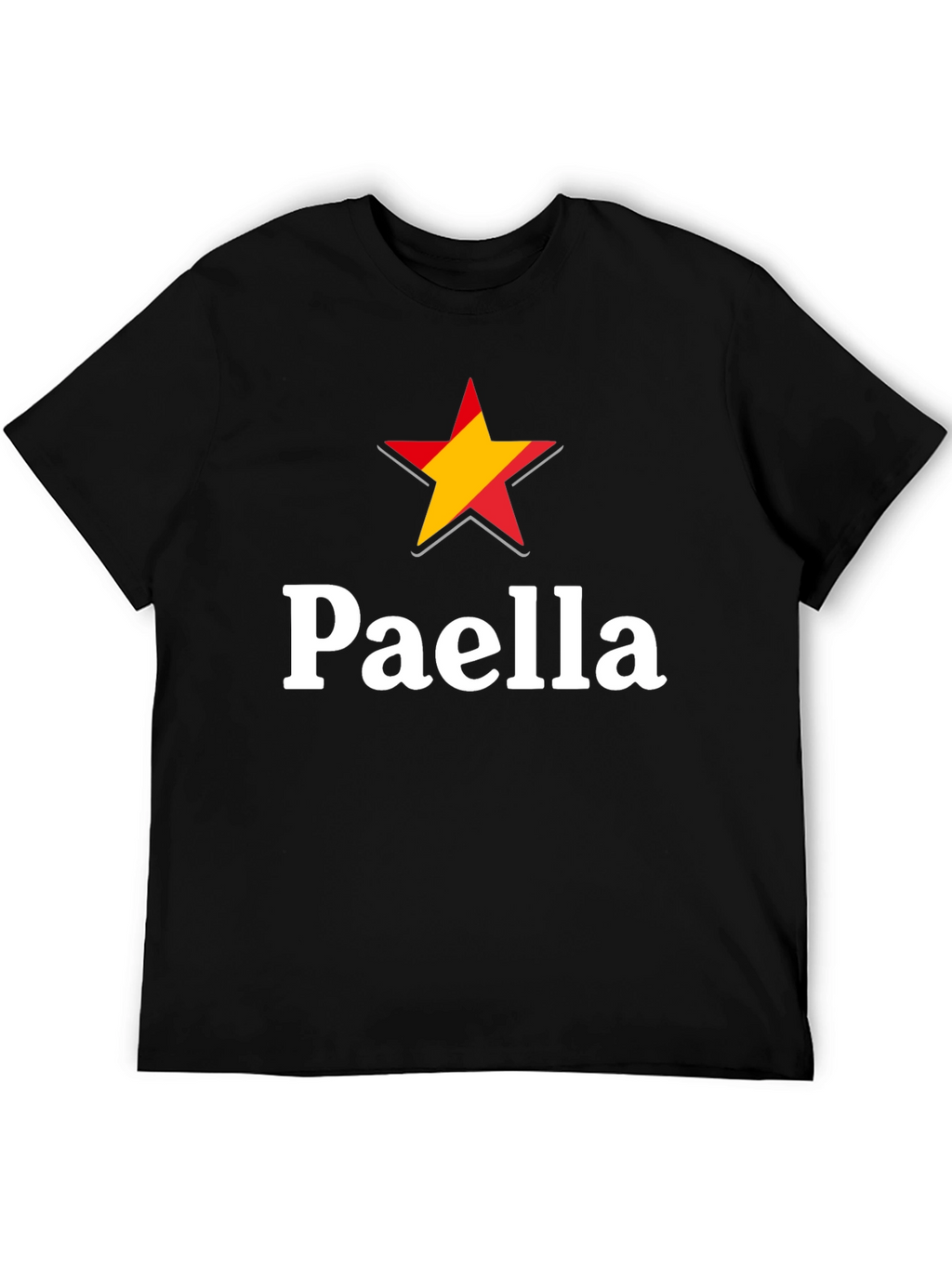 Paella Spain Star Graphic T-Shirt