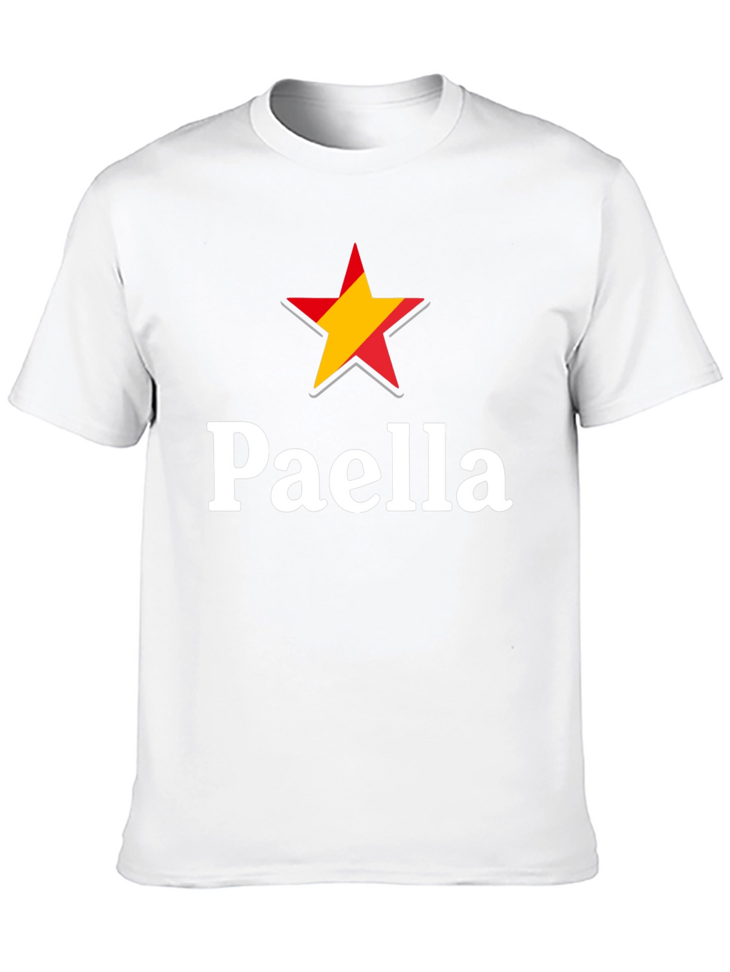 Paella Spain Star Graphic T-Shirt
